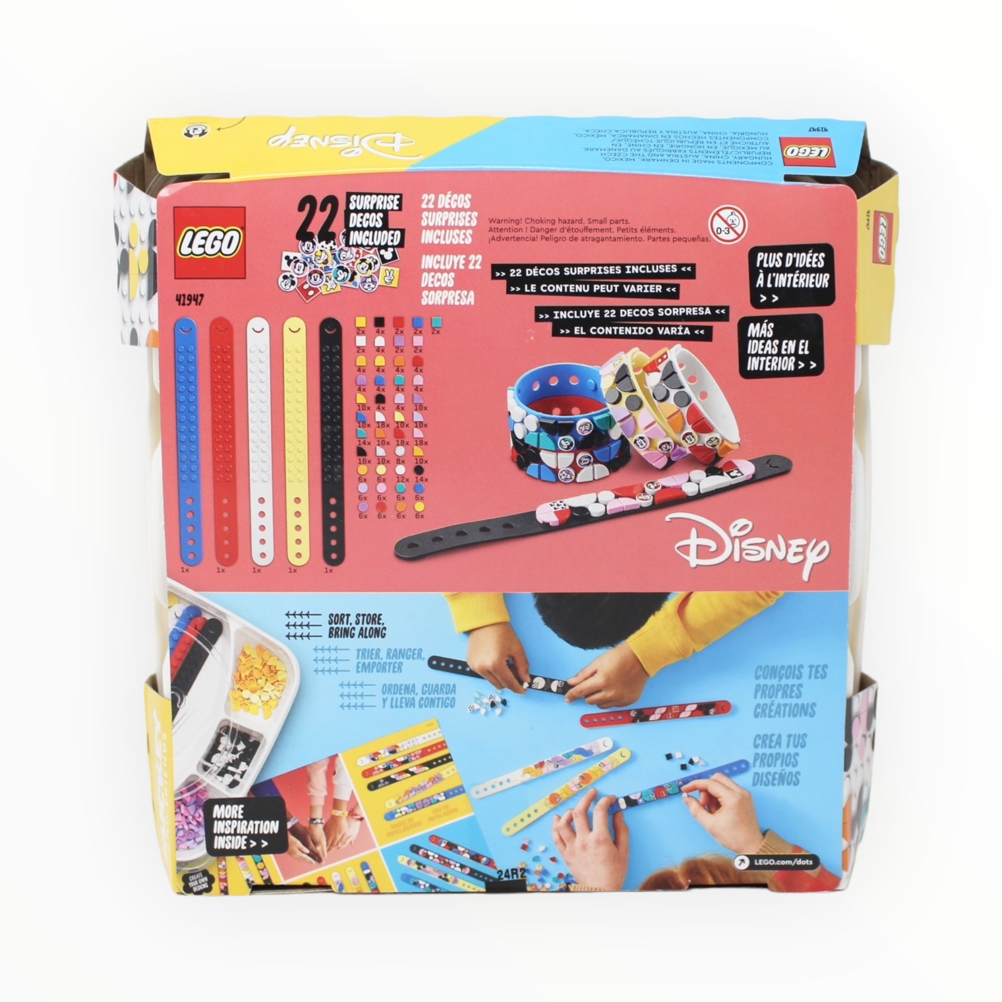 Retired Set 41947 Disney DOTS Mickey & Friends Bracelets Mega Pack