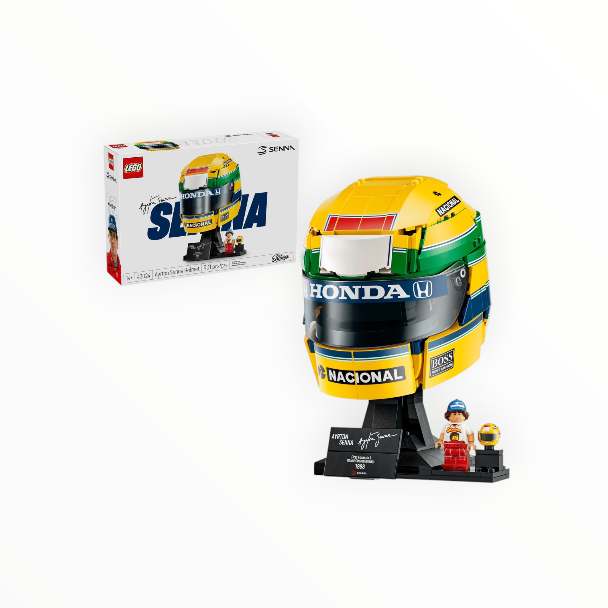 43024 LEGO Editions Ayrton Senna Helmet
