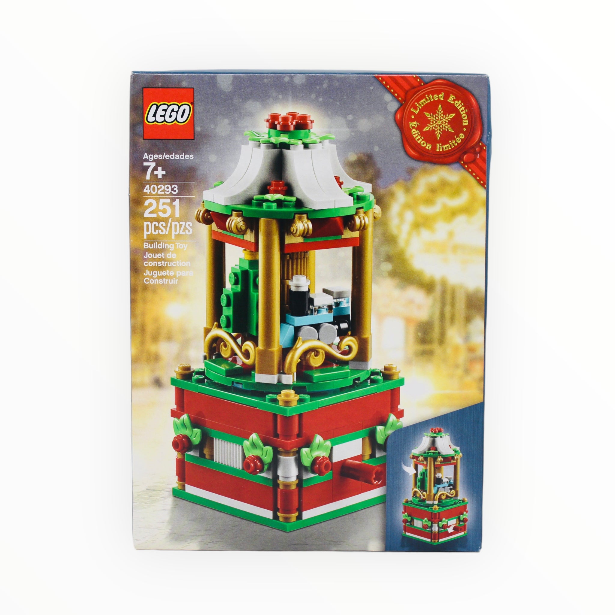 Retired Set 40293 LEGO Christmas Carousel