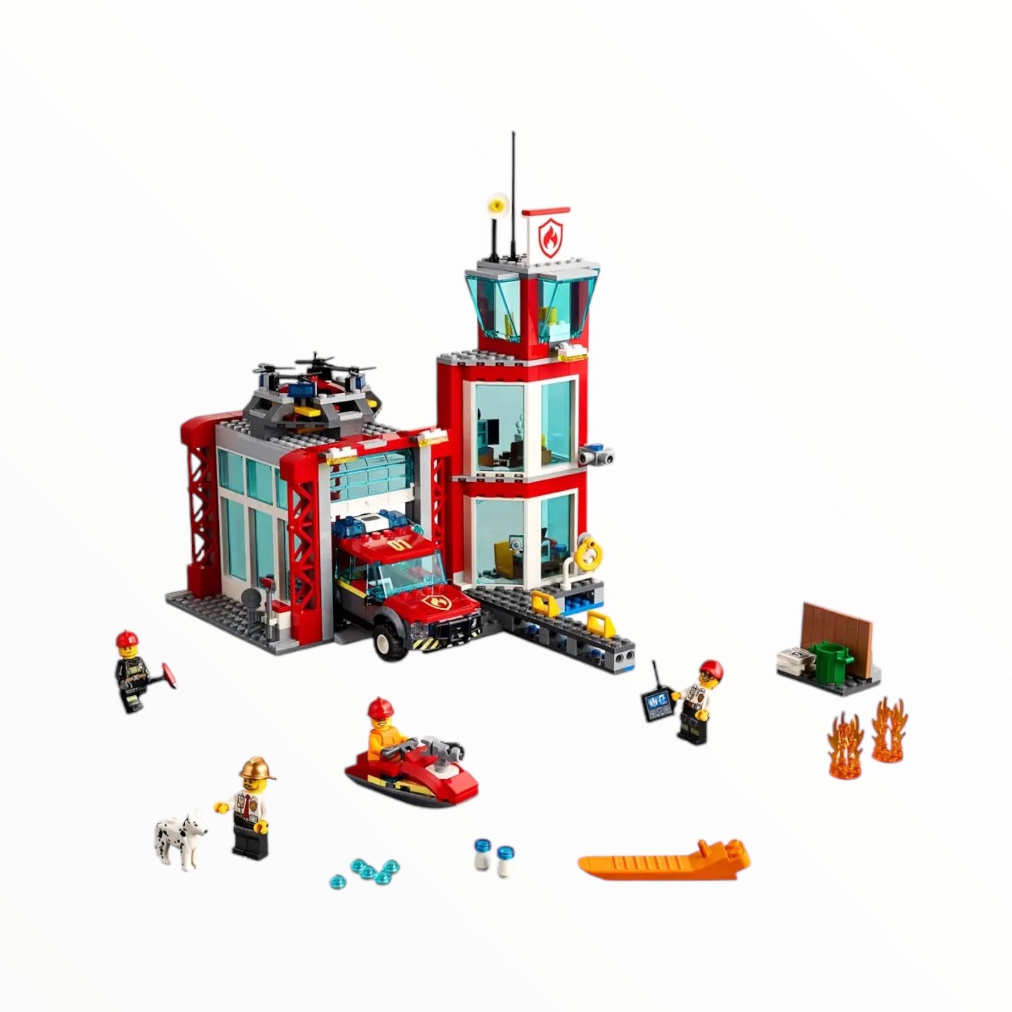 Retired Set 60215 City Fire Station (2019)