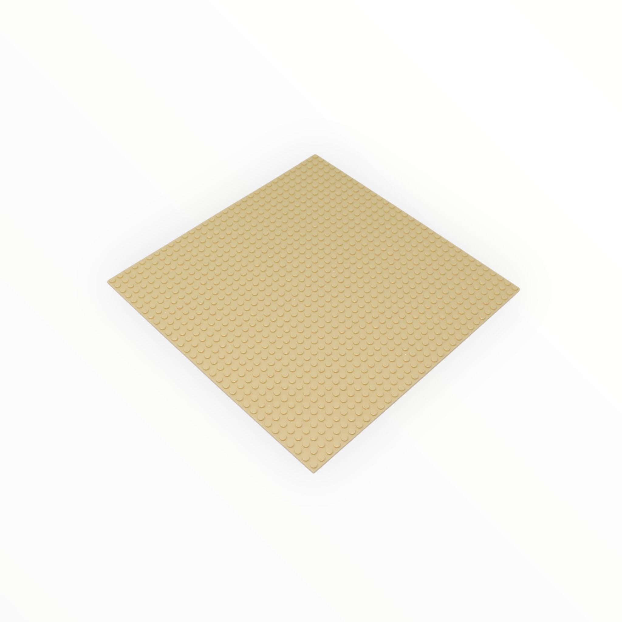 Tan LEGO® Compatible Baseplates 10x10