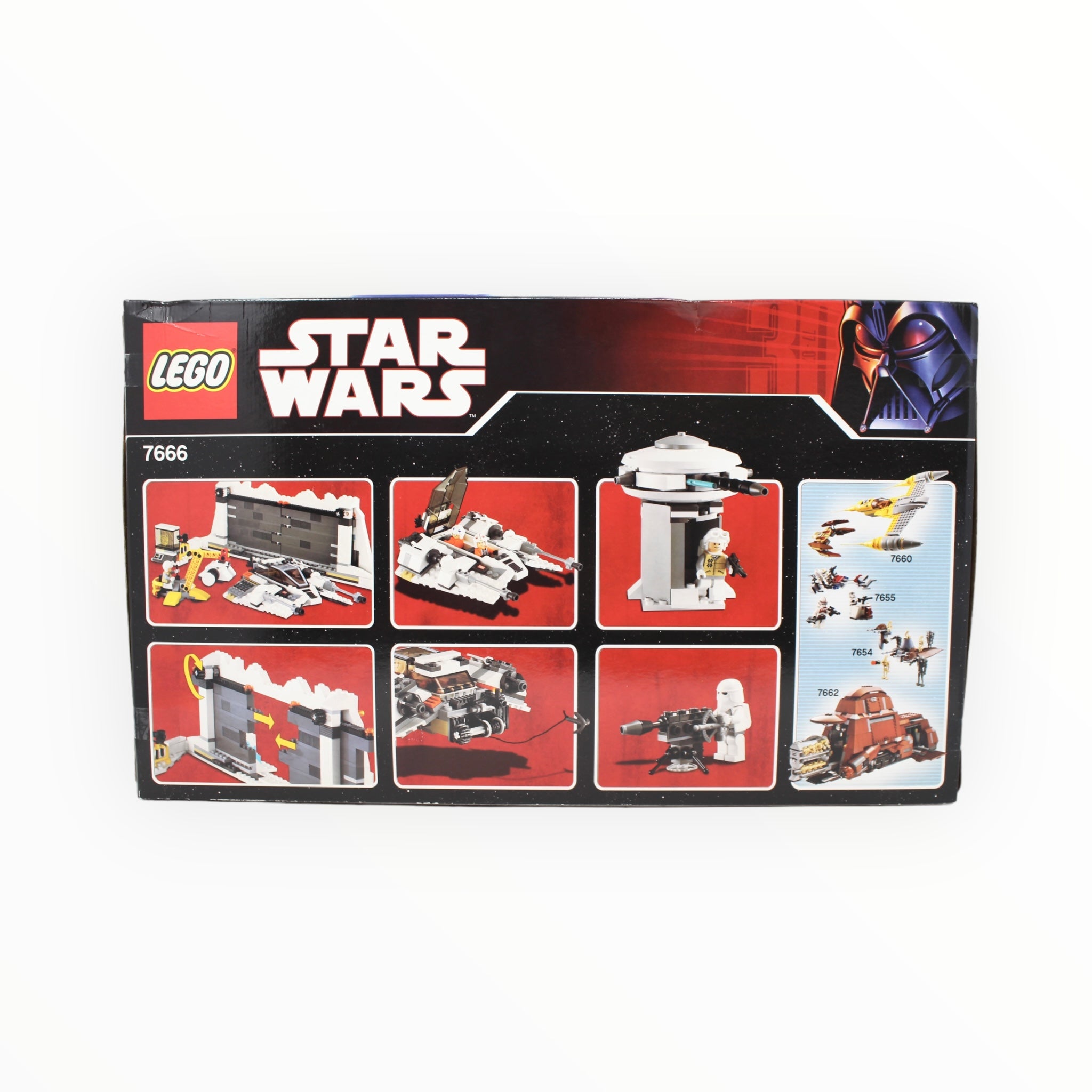Retired Set 7666 Star Wars Hoth Rebel Base