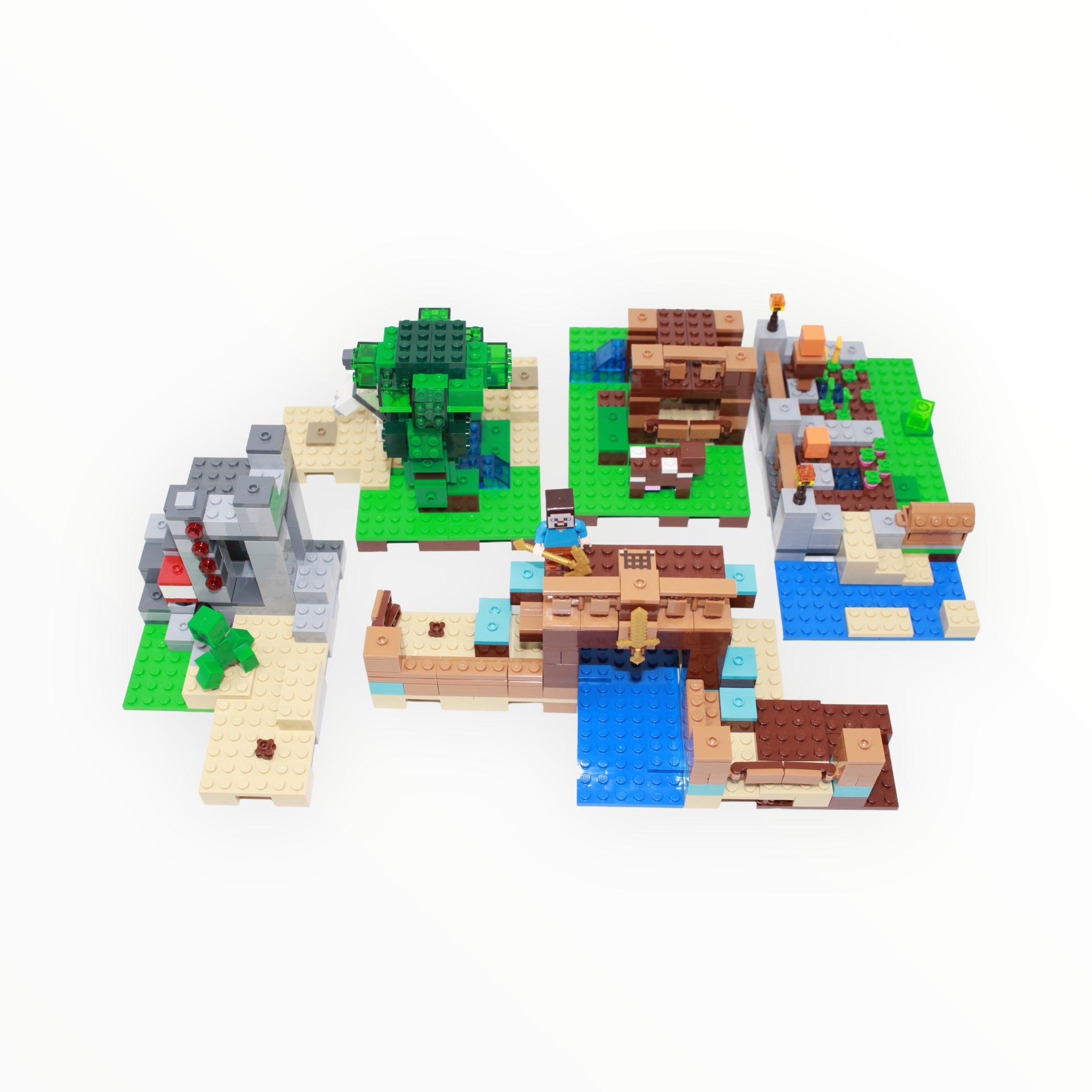 Used Set 21135 Minecraft The Crafting Box 2.0
