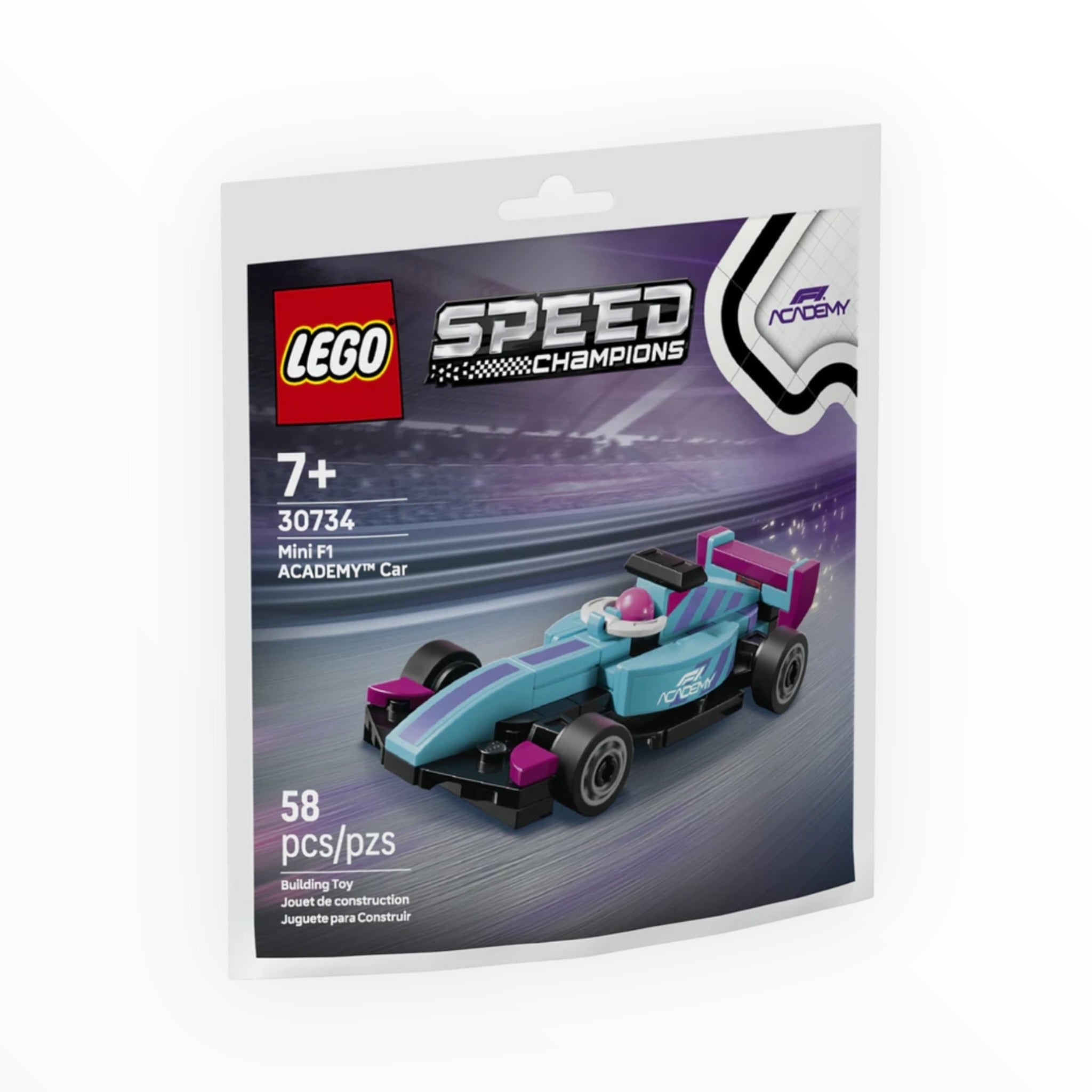 Paper Bag 30734 Speed Champions Mini F1 ACADEMY Car