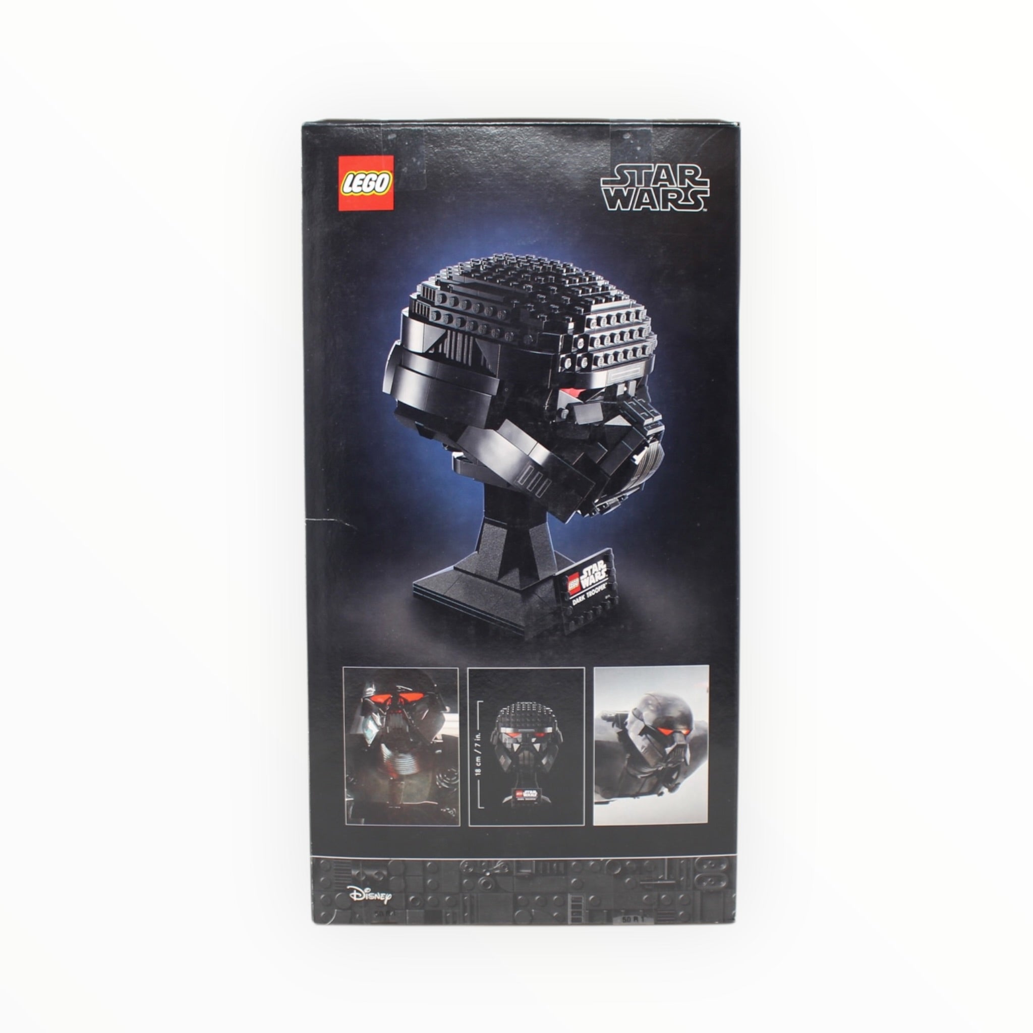 Retired Set 75343 Star Wars Dark Trooper Helmet