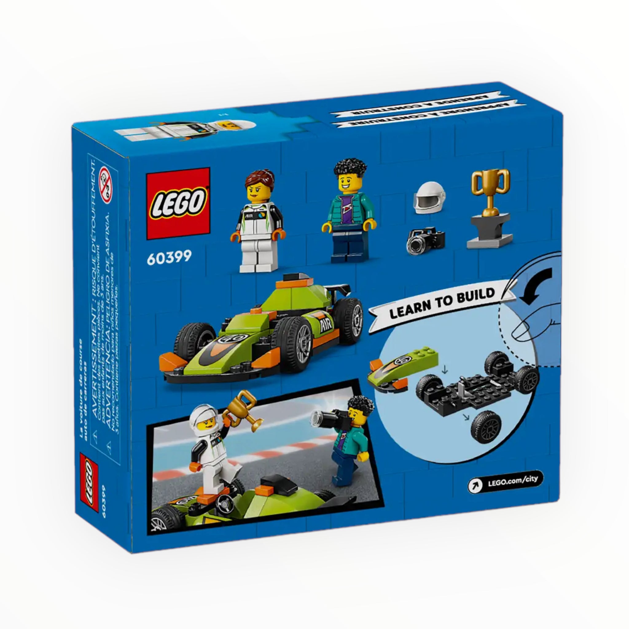 60399 City Green Race Car