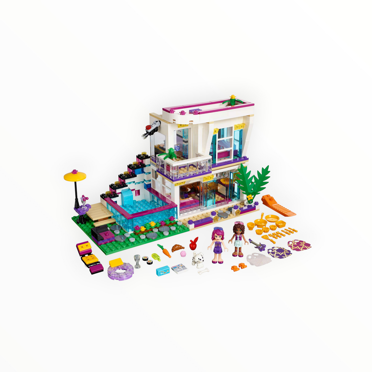Retired Set 41135 Friends Livi’s Pop Star House