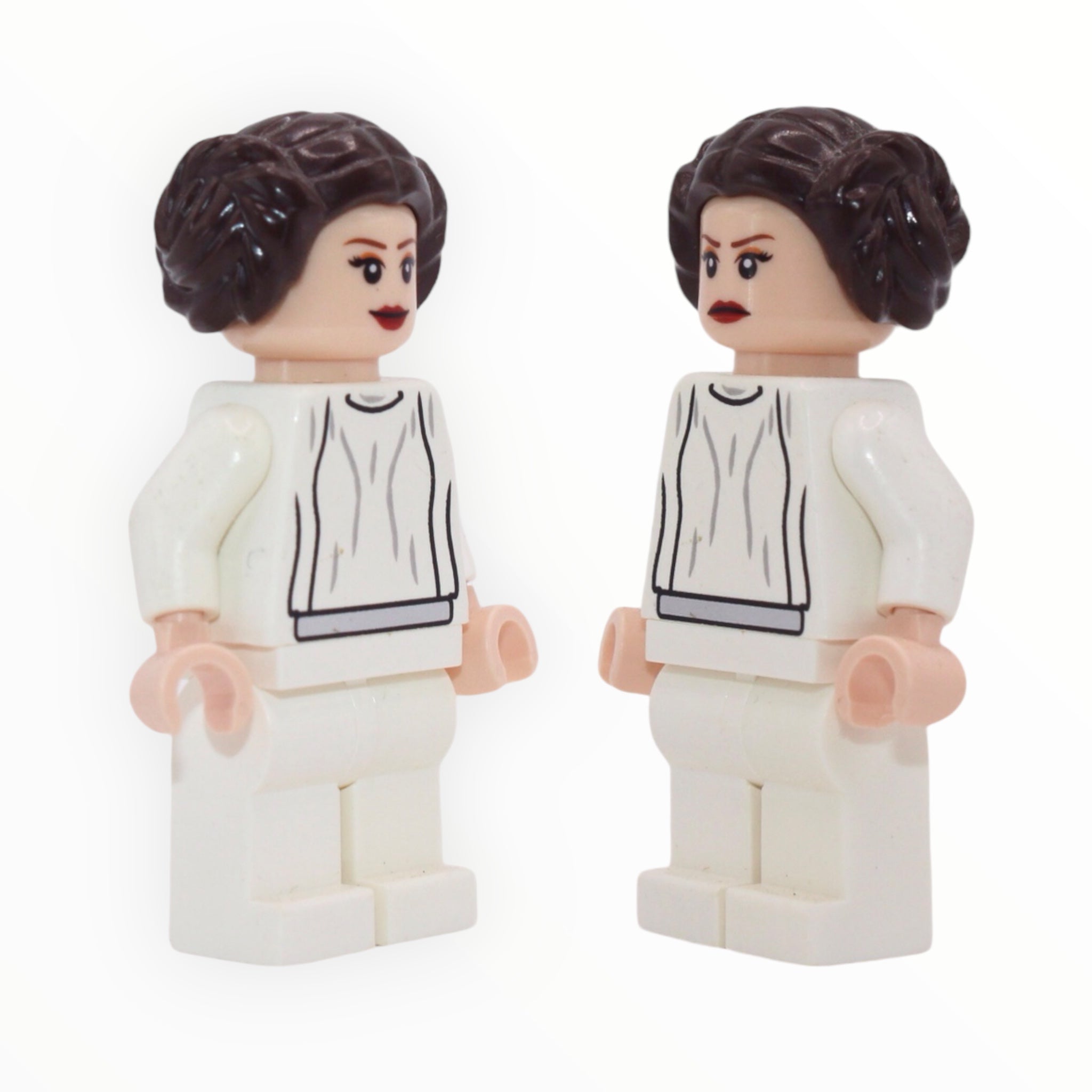 Princess Leia Organa (white dress, basic torso, big eyelashes, 2011)