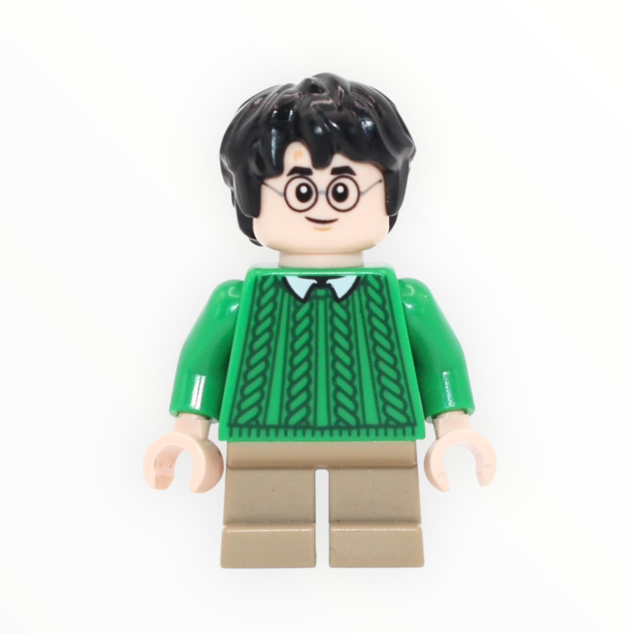 Harry Potter (green sweater, dark tan short legs, 2024)