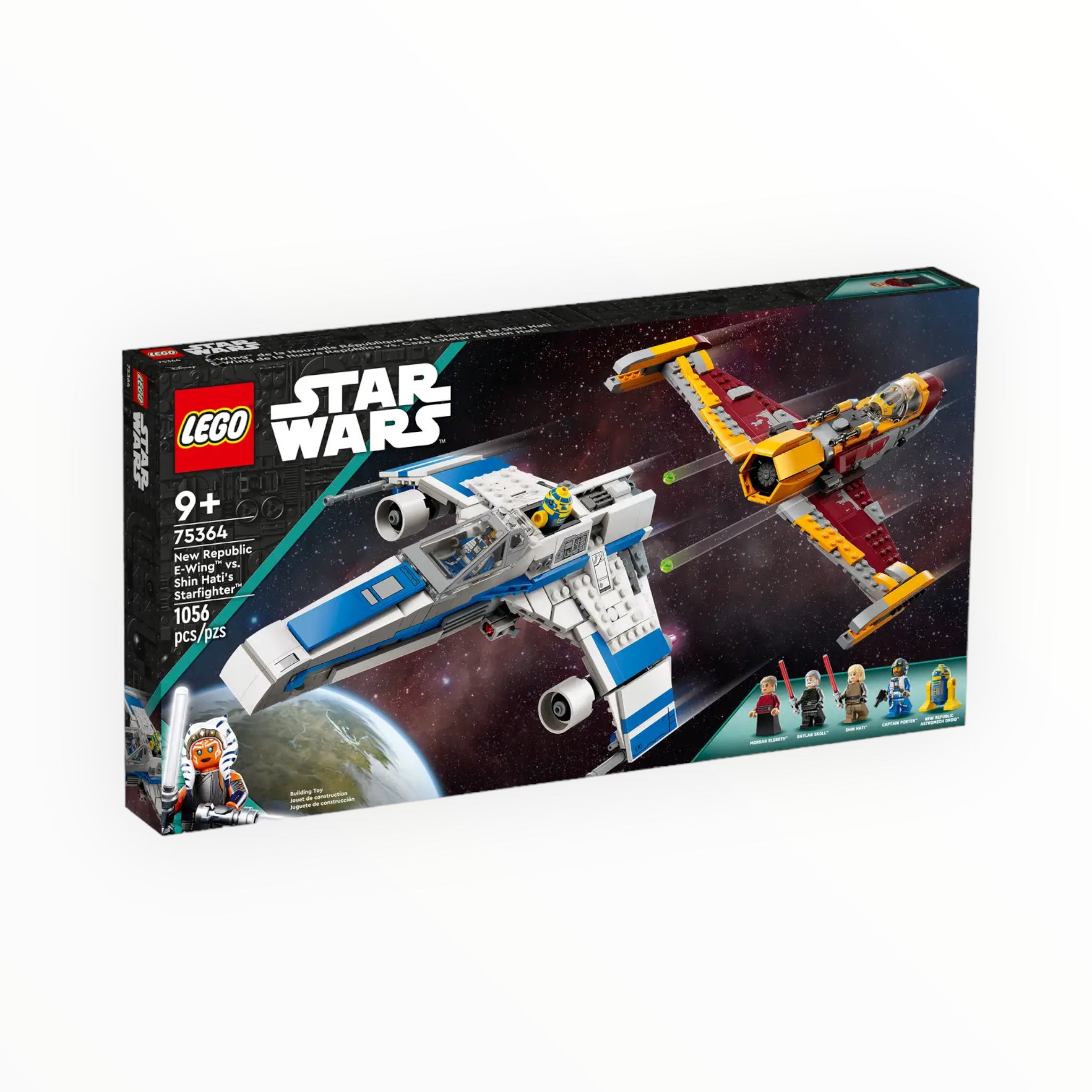 75364 Star Wars New Republic E-Wing vs. Shin Hati’s Starfighter