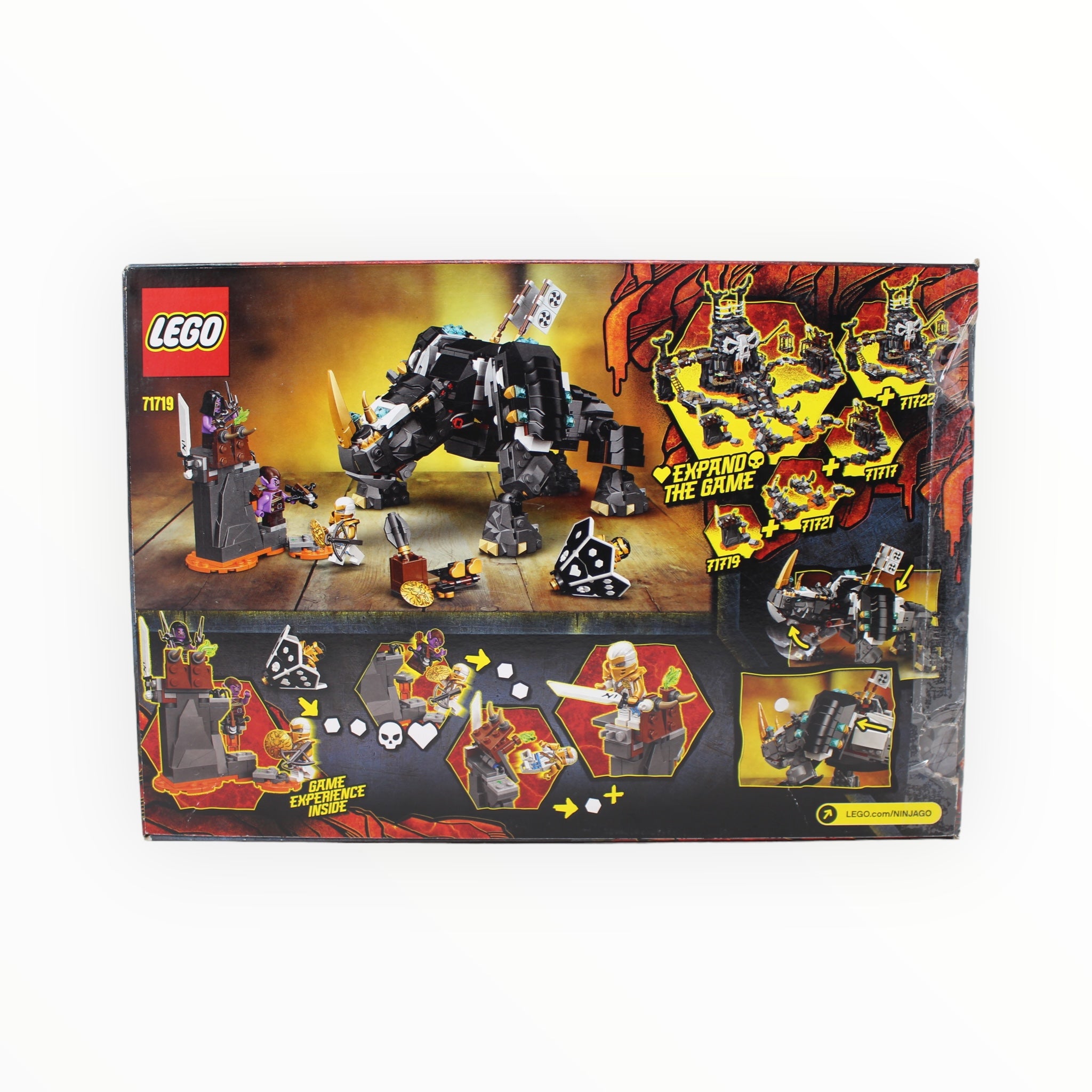 Certified Used Set 71719 Ninjago Zane’s Mino Creature (two bags sealed)