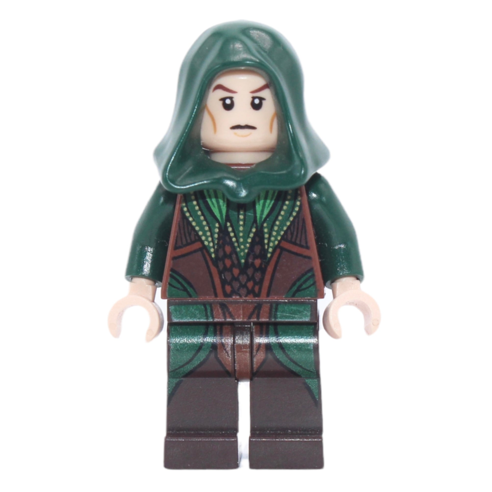 Mirkwood Elf Archer (dark green outfit and hood)