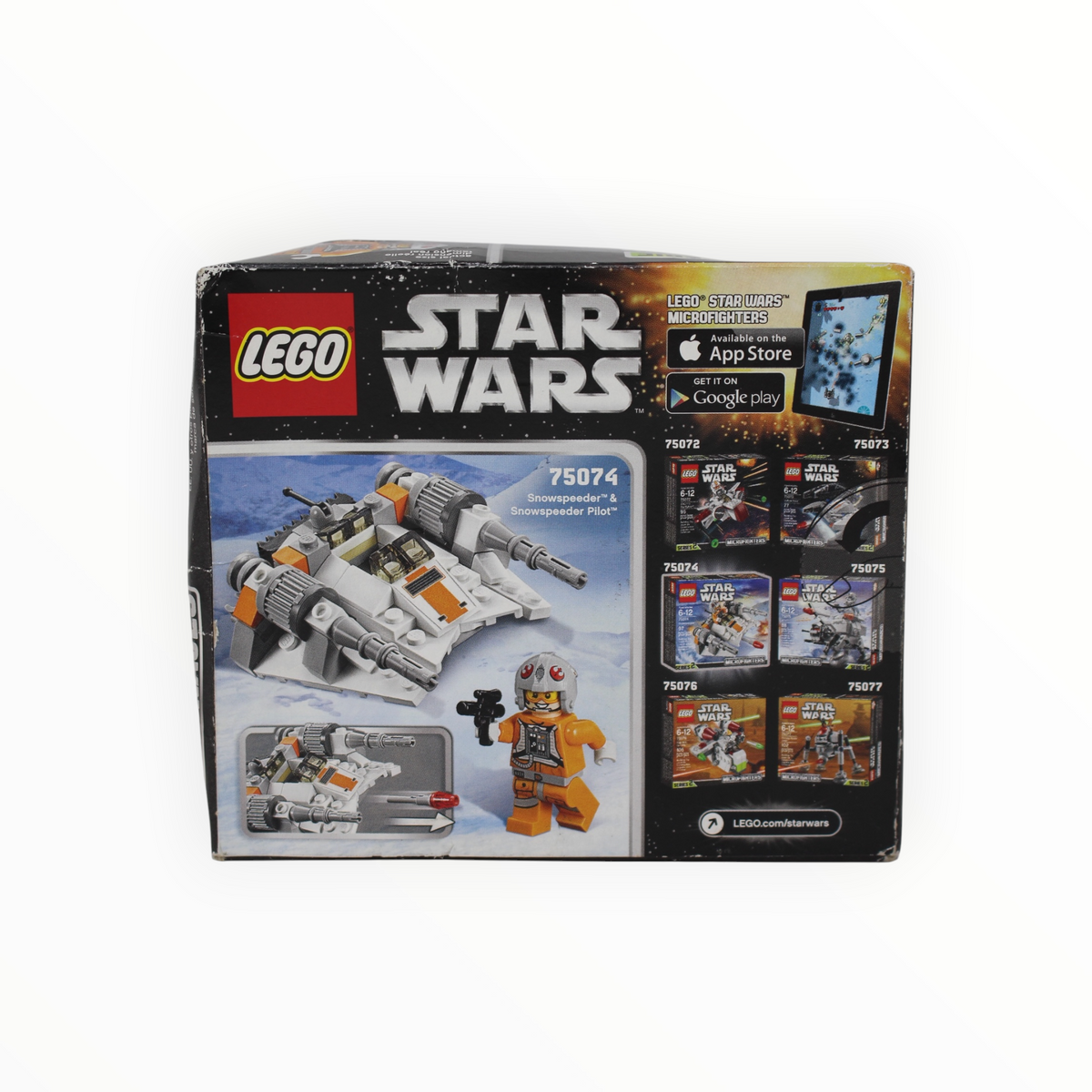 Retired Set 75074 Star Wars Snowspeeder Microfighter (damaged box)