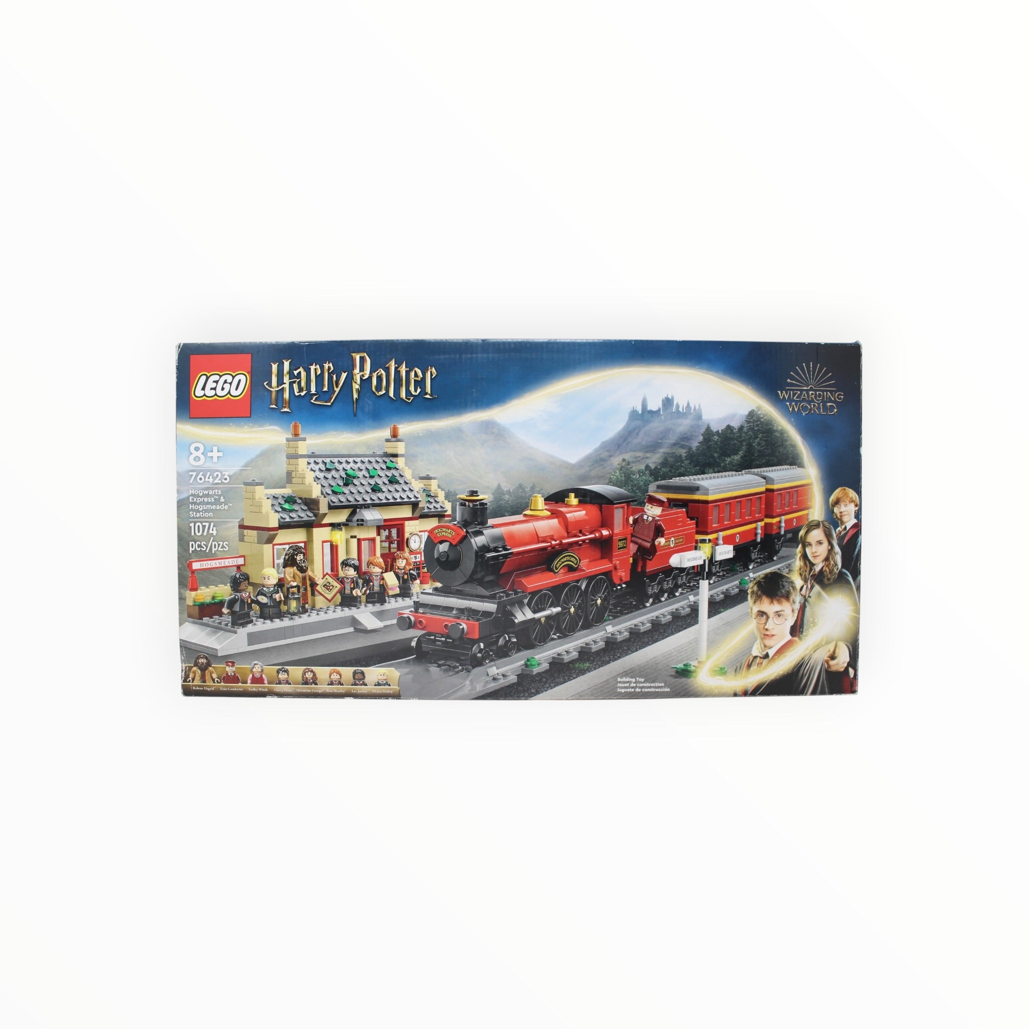 Certified Used Set 76423 Harry Potter Hogwarts Express & Hogsmeade Station (open box, sealed bags)