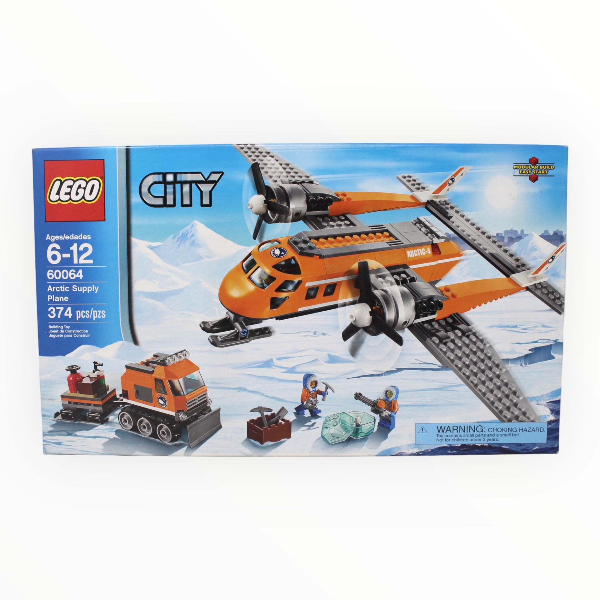 Retired Set 60064 City Arctic Supply Plane (2014)