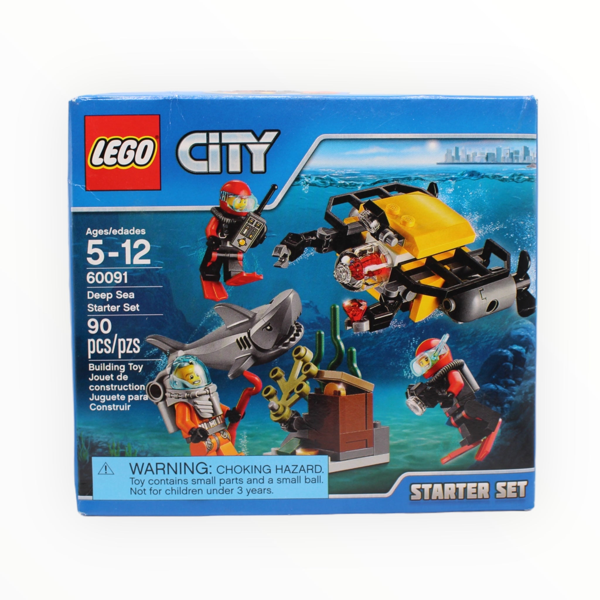 Retired Set 60091 City Deep Sea Starter Set (damaged box)