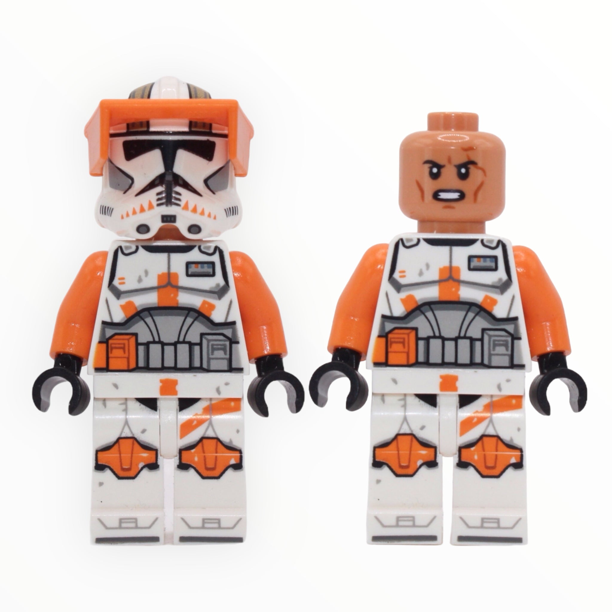 Commander Cody (Phase II, orange visor, nougat head, 2022)