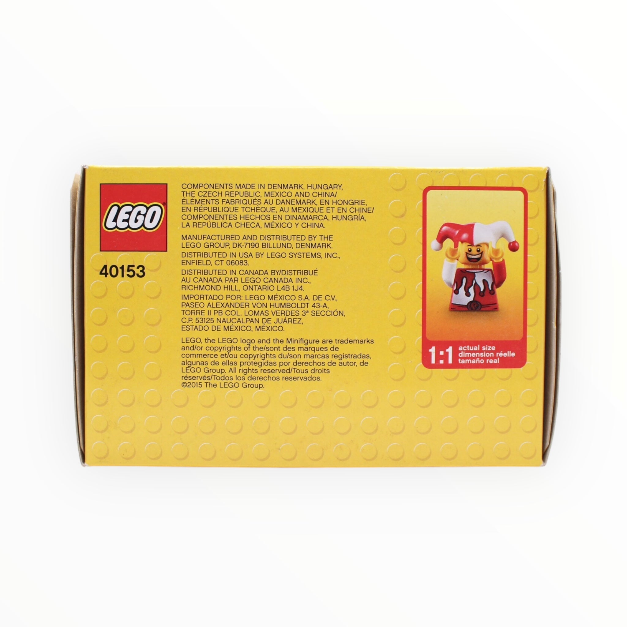 Retired Set 40153 LEGO Birthday Table Decoration