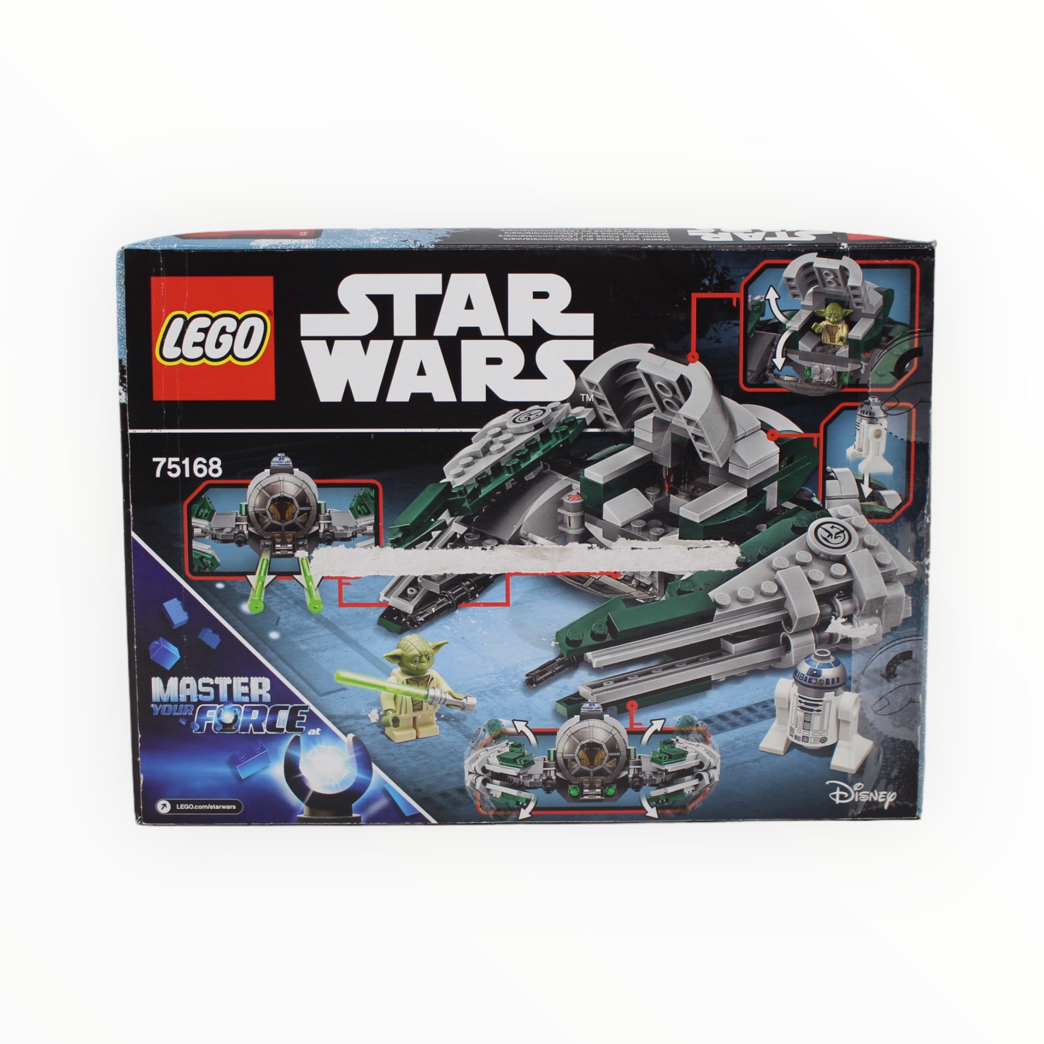 Certified Used Set 75168 Star Wars Yoda’s Jedi Starfighter (damaged box)