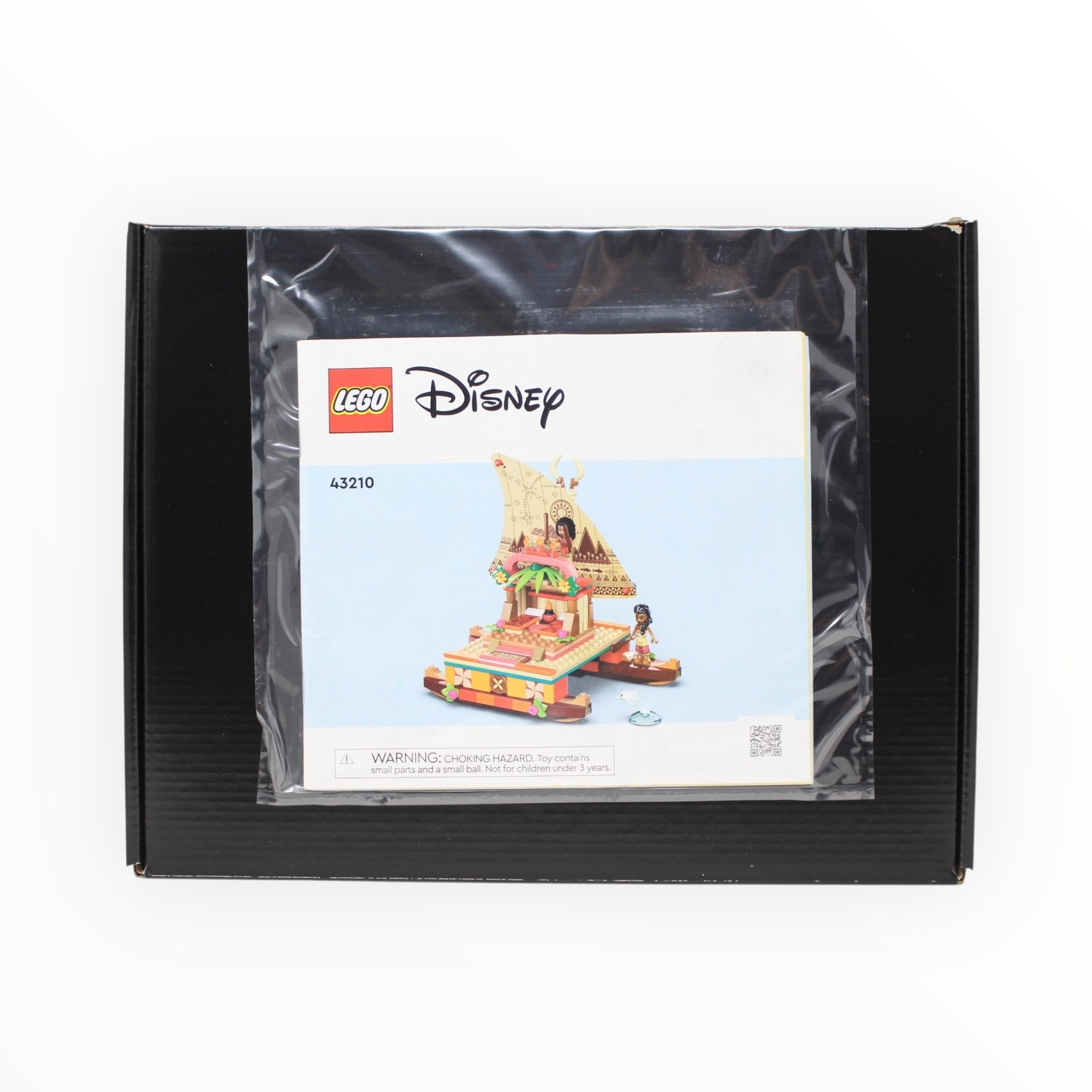 Certified Used Set 43210 Disney Moana’s Wayfinding Boat (no box)