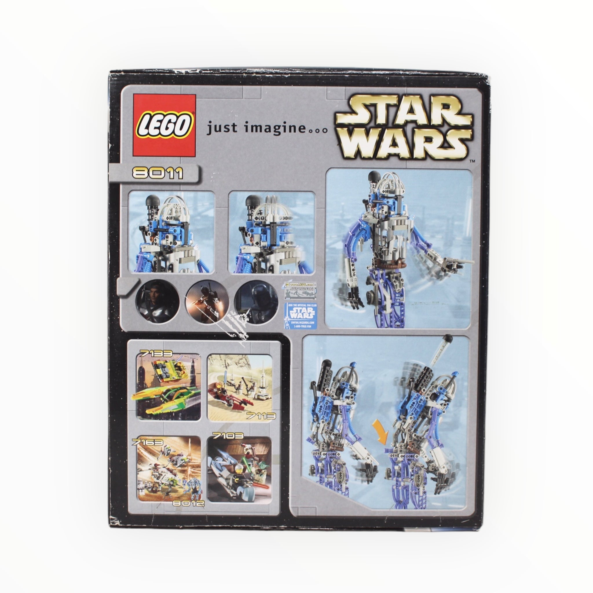 Retired Set 8011 Star Wars Technic Jango Fett