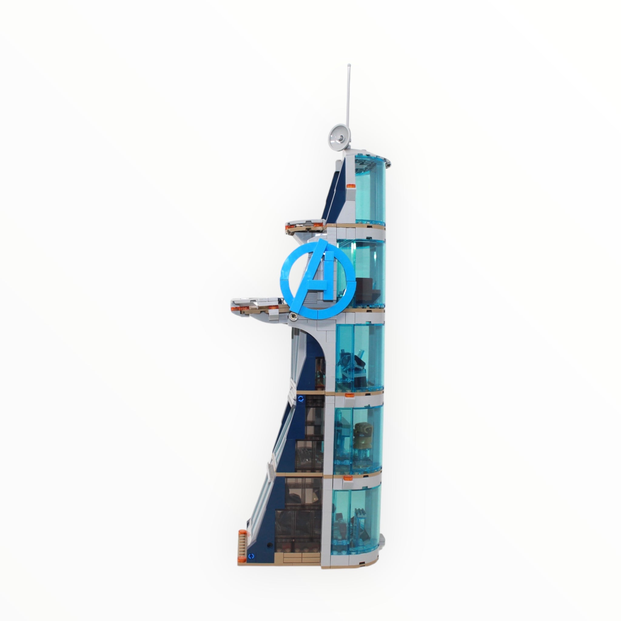Used Set 76166 Marvel Avengers Tower Battle
