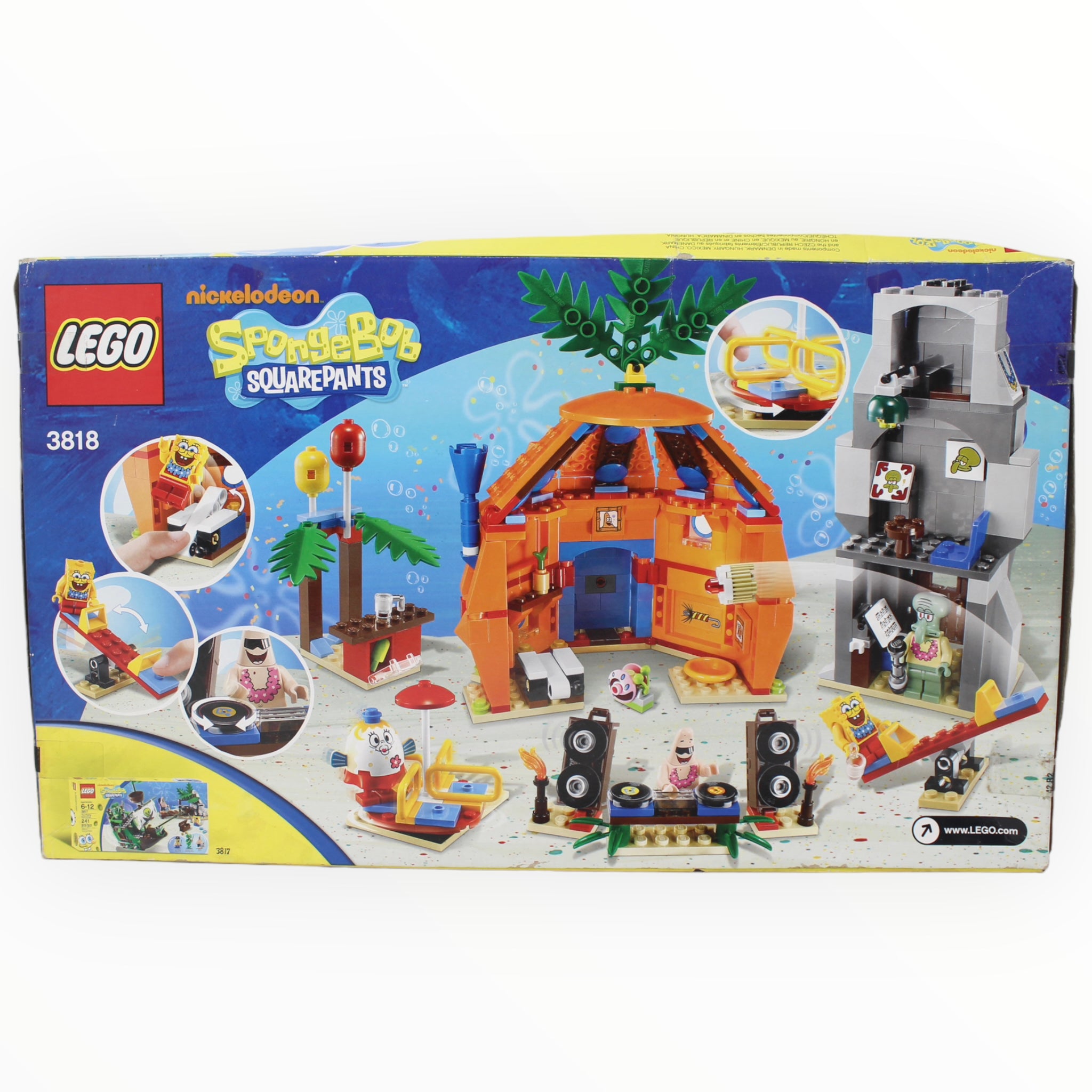 Retired Set 3818 SpongeBob SquarePants Bikini Bottom Undersea Party (box damaged)