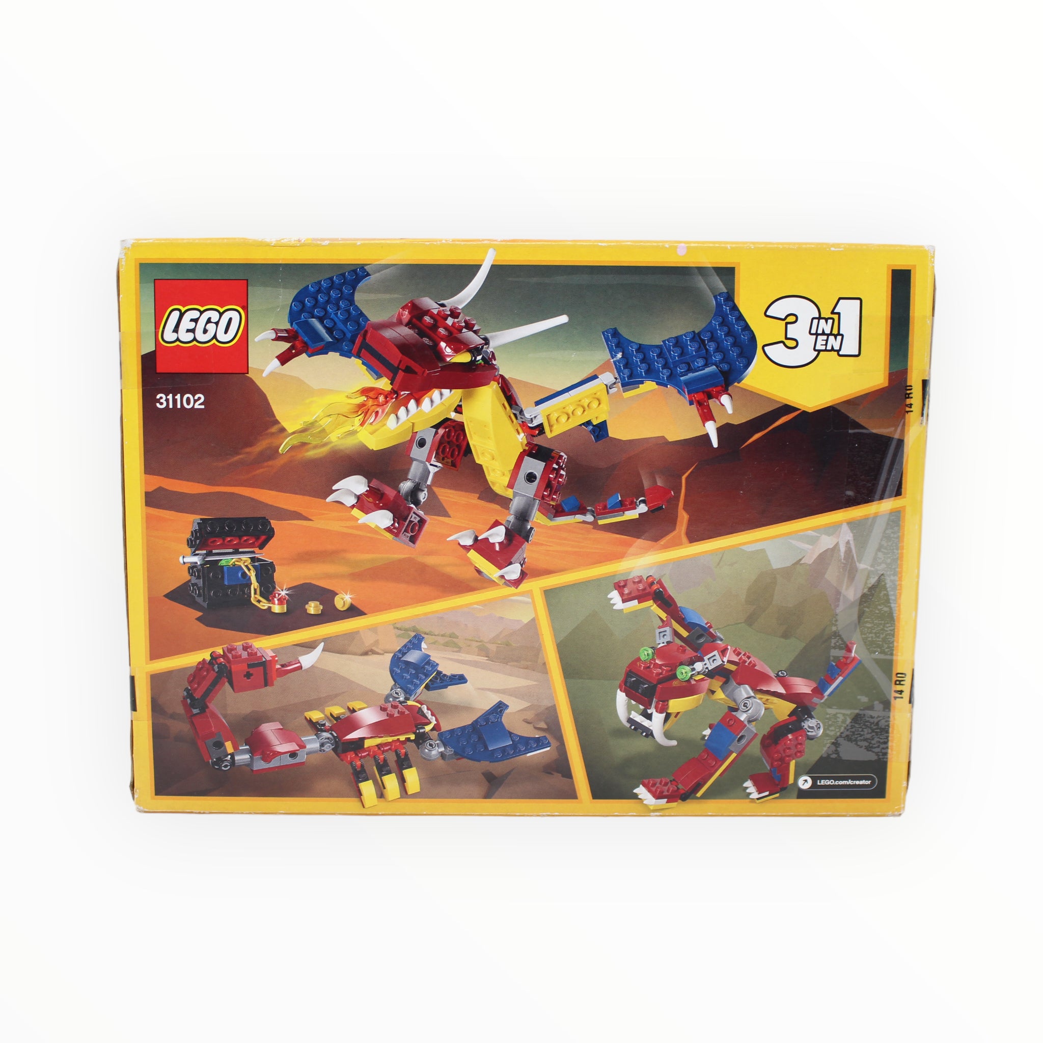 Certified Used Set 31102 Creator Fire Dragon