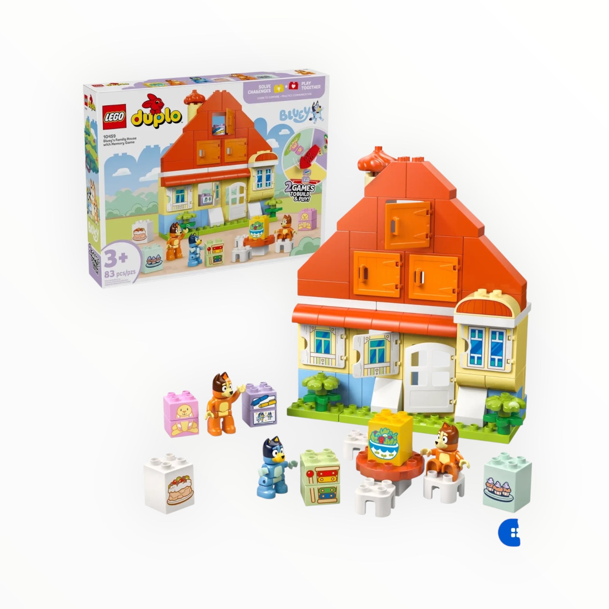 10459 DUPLO Bluey’s Family House with Memory Game