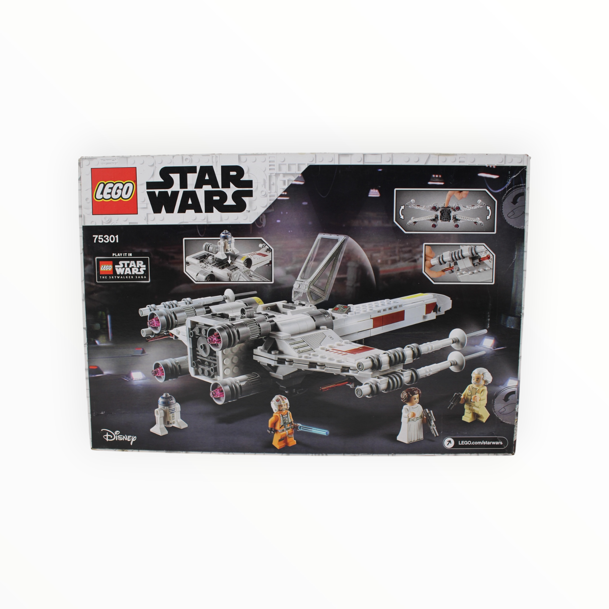 Retired Set 75301 Star Wars Luke Skywalker’s X-Wing Fighter (some box damage)
