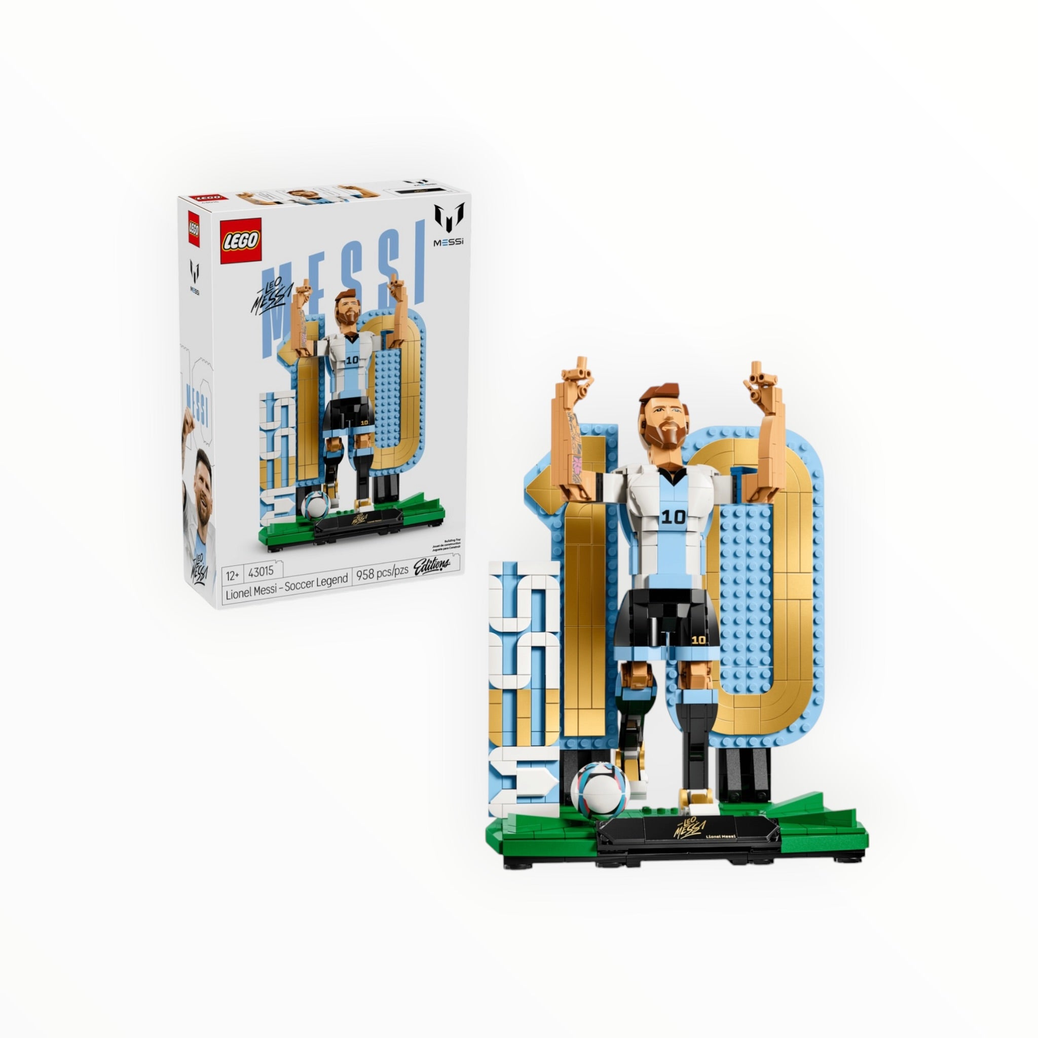 43015 LEGO Editions Lionel Messi – Soccer Legend
