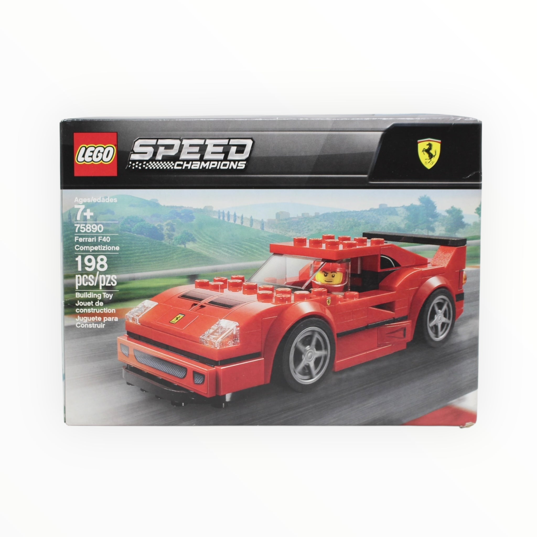 Retired Set 75890 Speed Champions Ferrari F40 Competizione (slight box damage)
