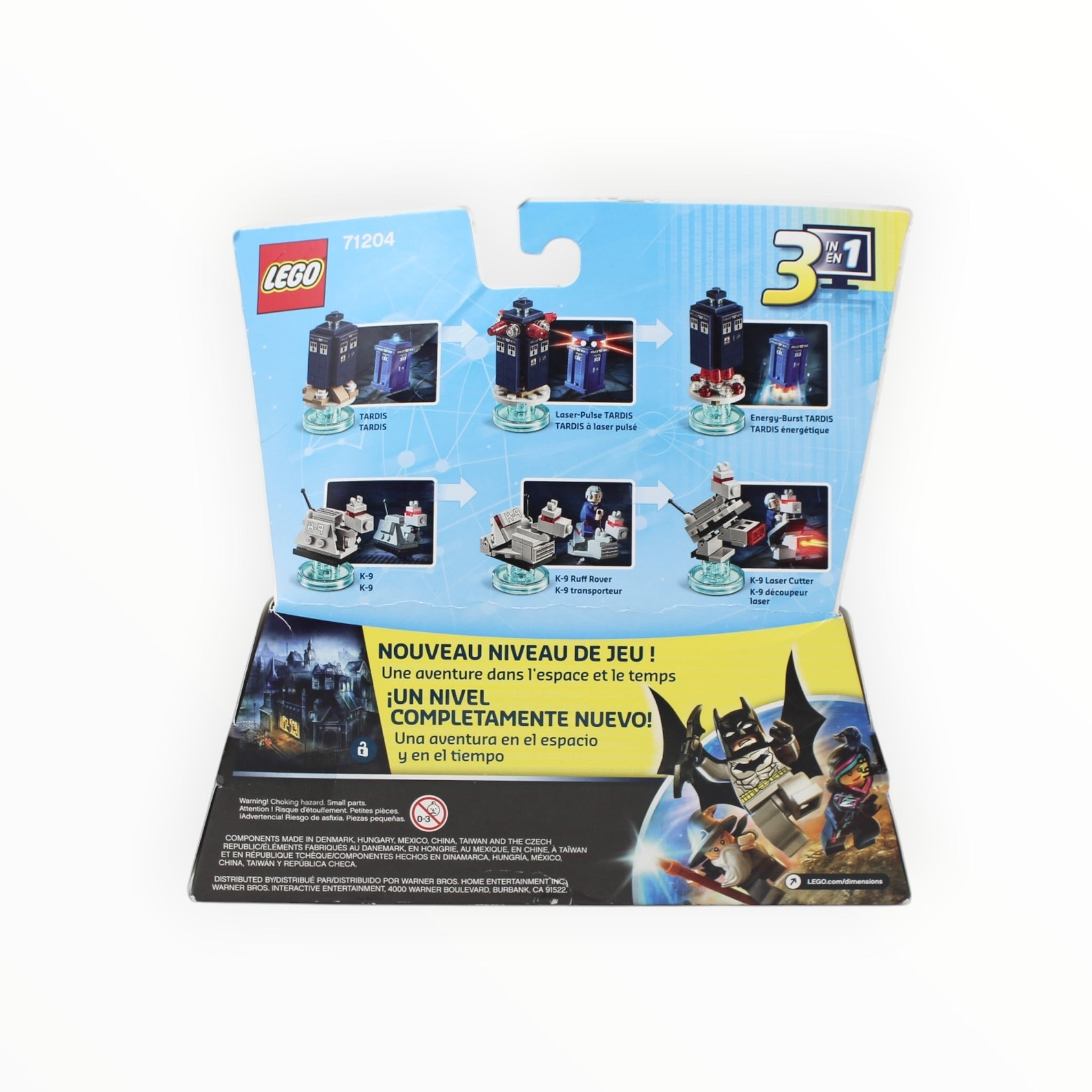 Retired Set 71204 Dimensions Level Pack - Doctor Who (some box damage)