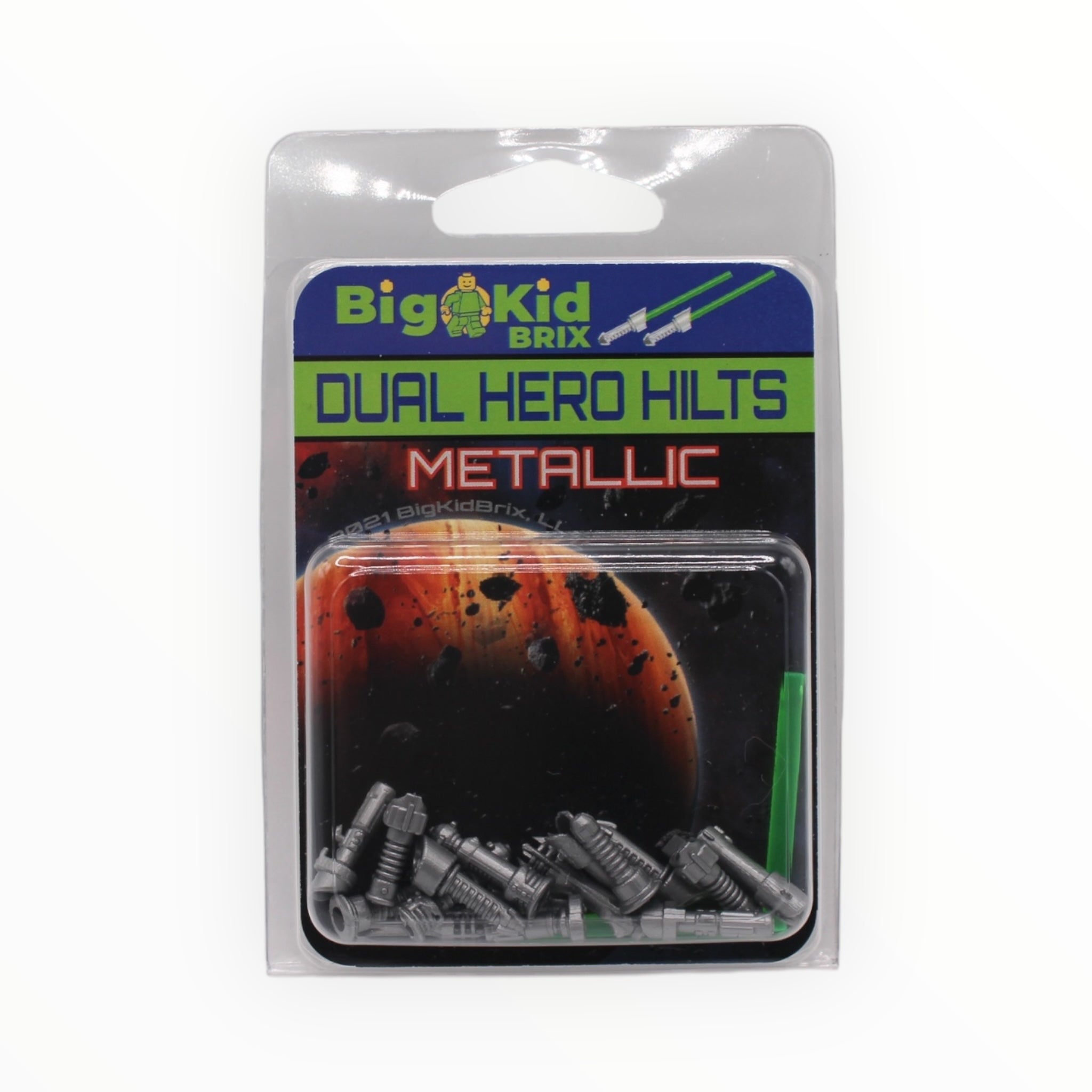 BigKidBrix Lightsabers Dual Hero Hilts - Metallic