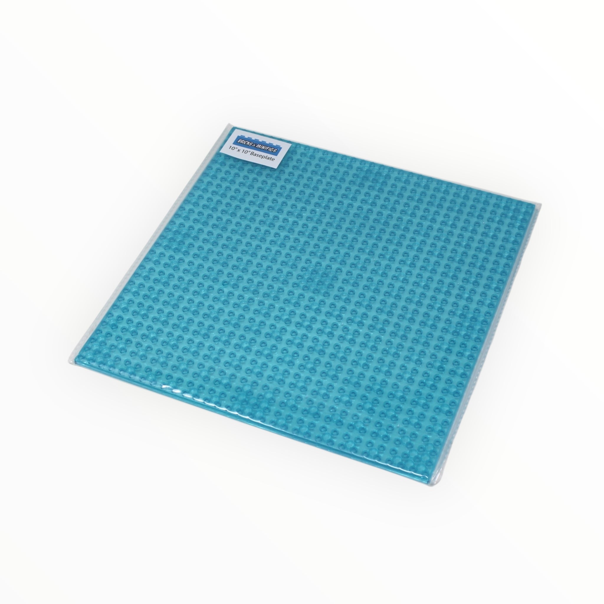 BAM Baseplate 10x10 - Transparent BAM Blue