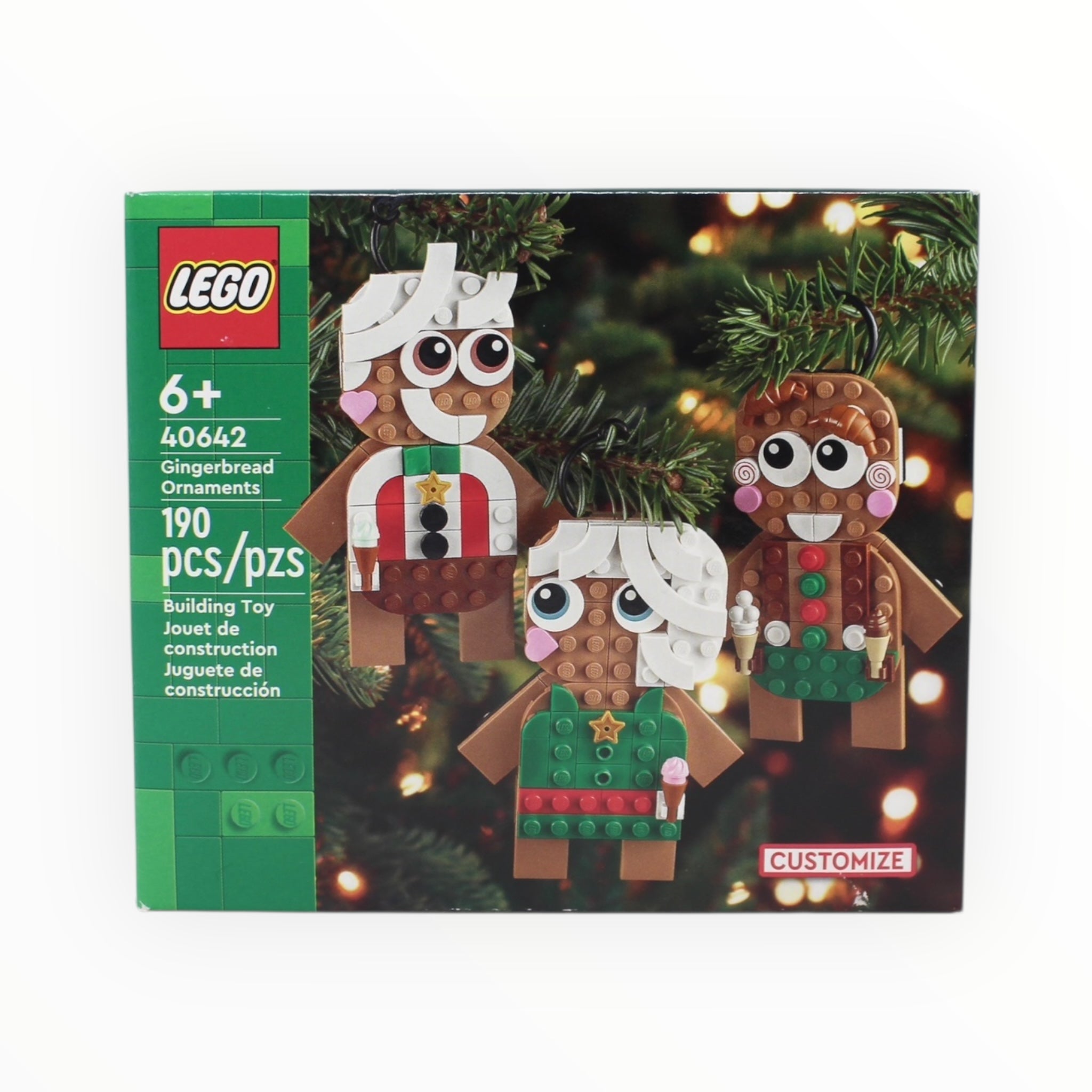 Retired Set 40642 LEGO Gingerbread Ornaments