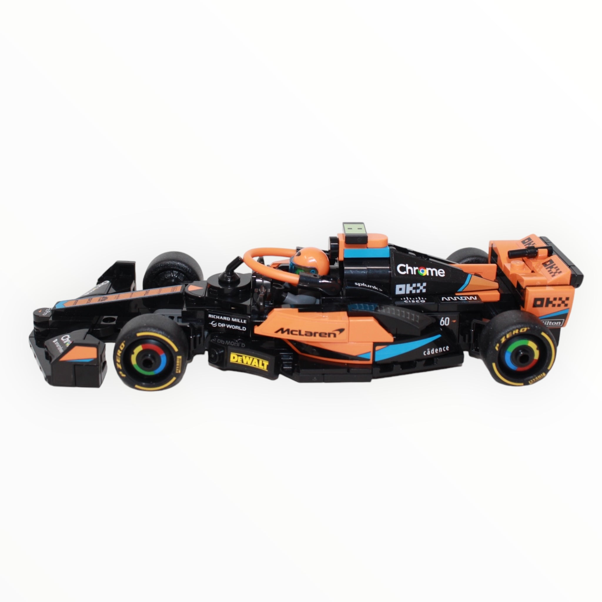 Used Set 76919 Speed Champions 2023 McLaren Formula 1 Car