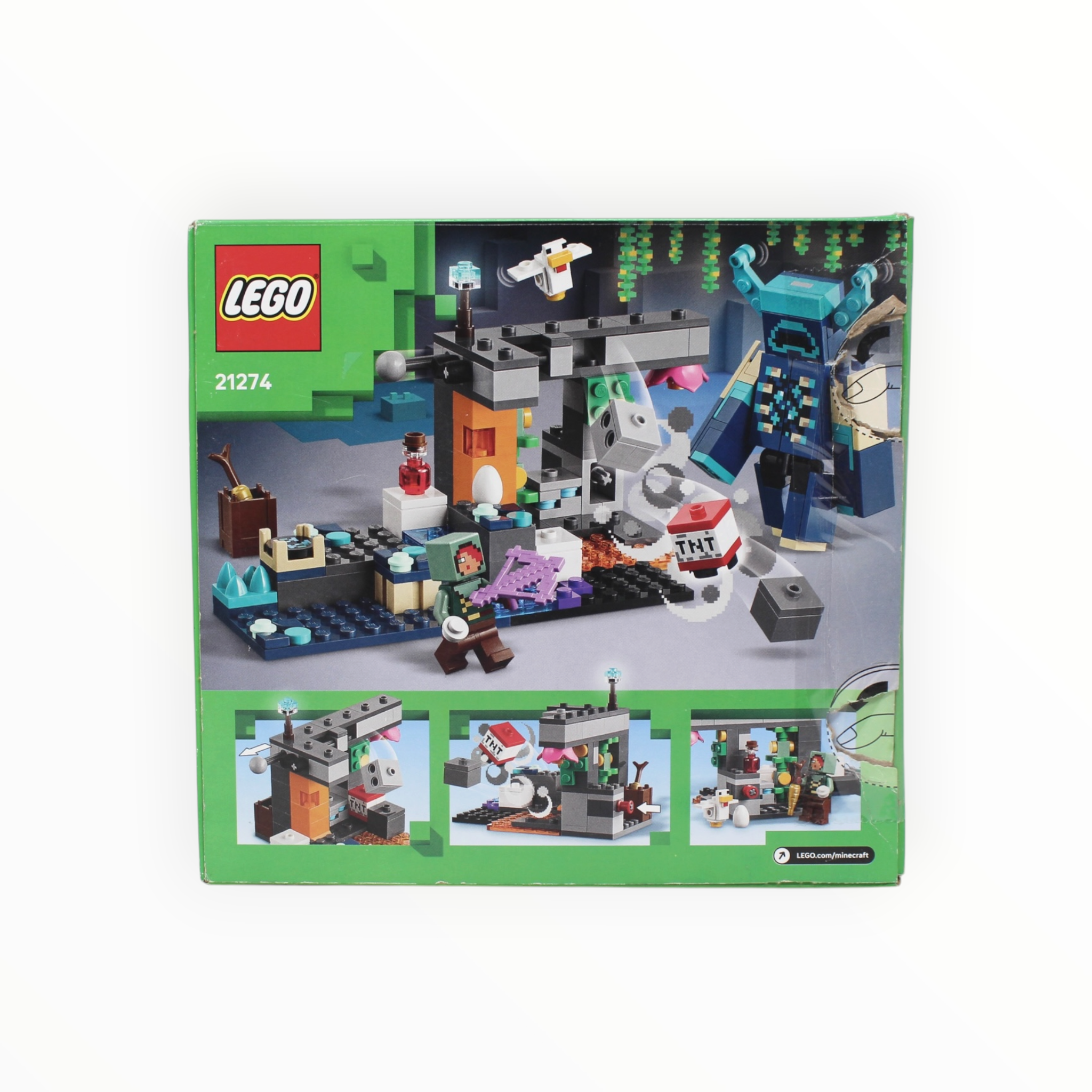 Certified Used Set 21274 Minecraft The Warden Encounter