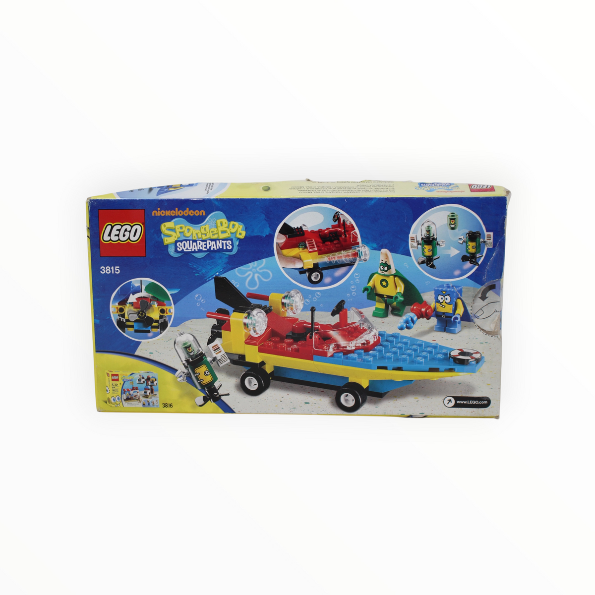 Certified Used Set 3815 SpongeBob SquarePants Heroic Heroes of the Deep