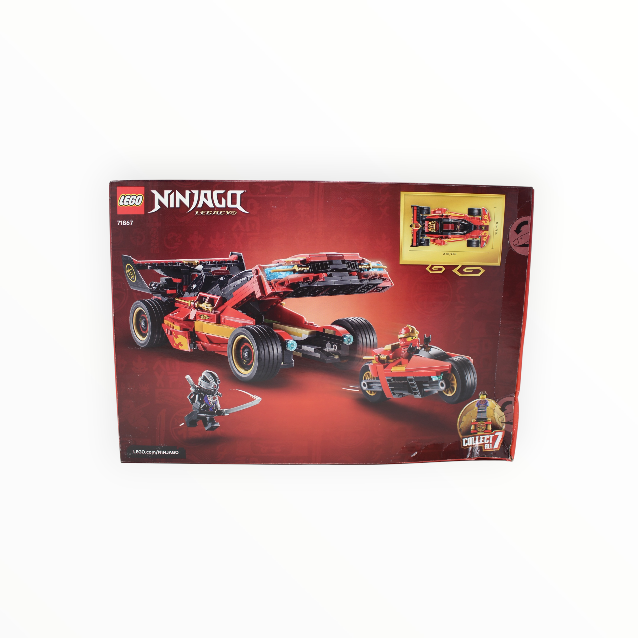 71867 Ninjago X-1 Ninja Charger 15th Anniversary (some box damage)