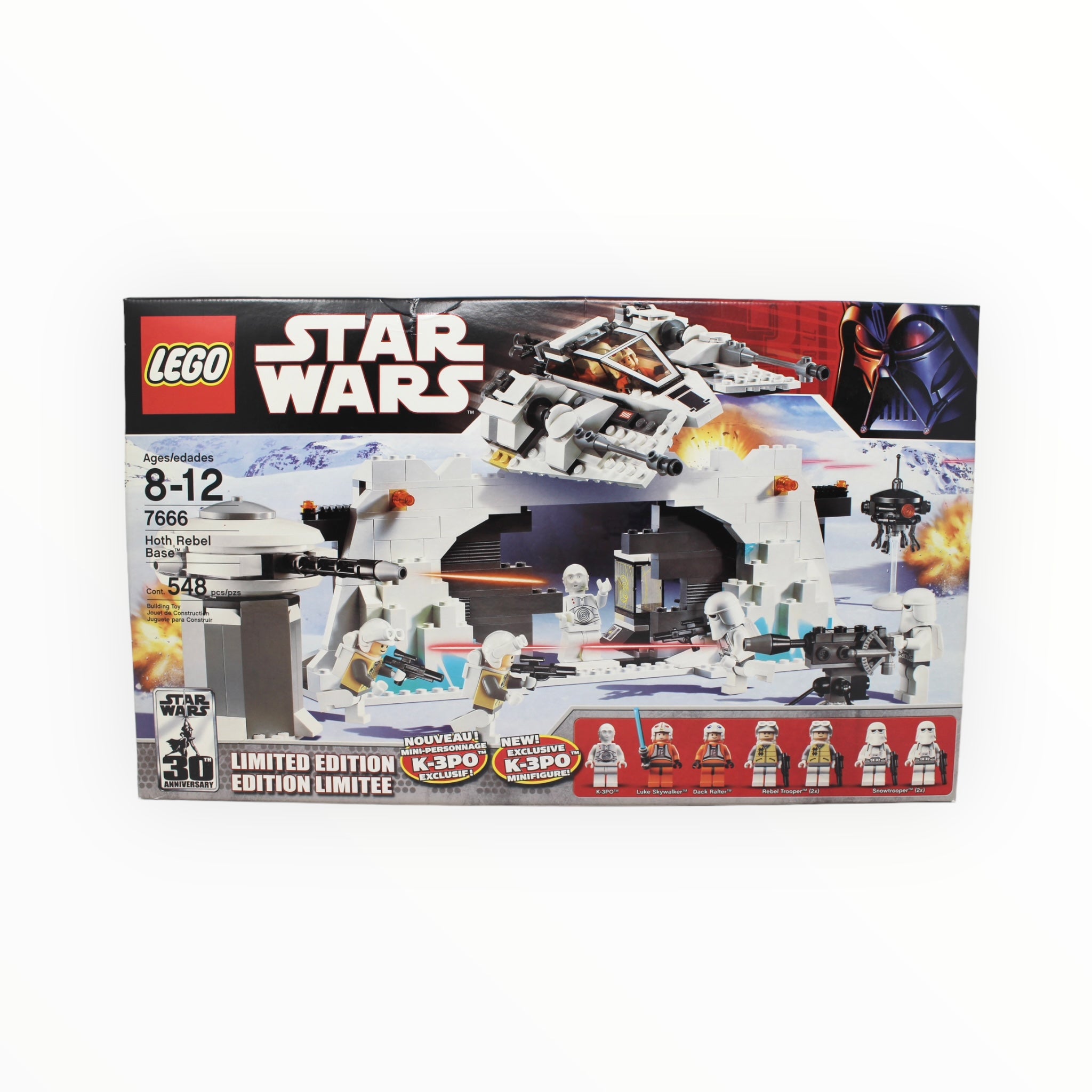 Retired Set 7666 Star Wars Hoth Rebel Base