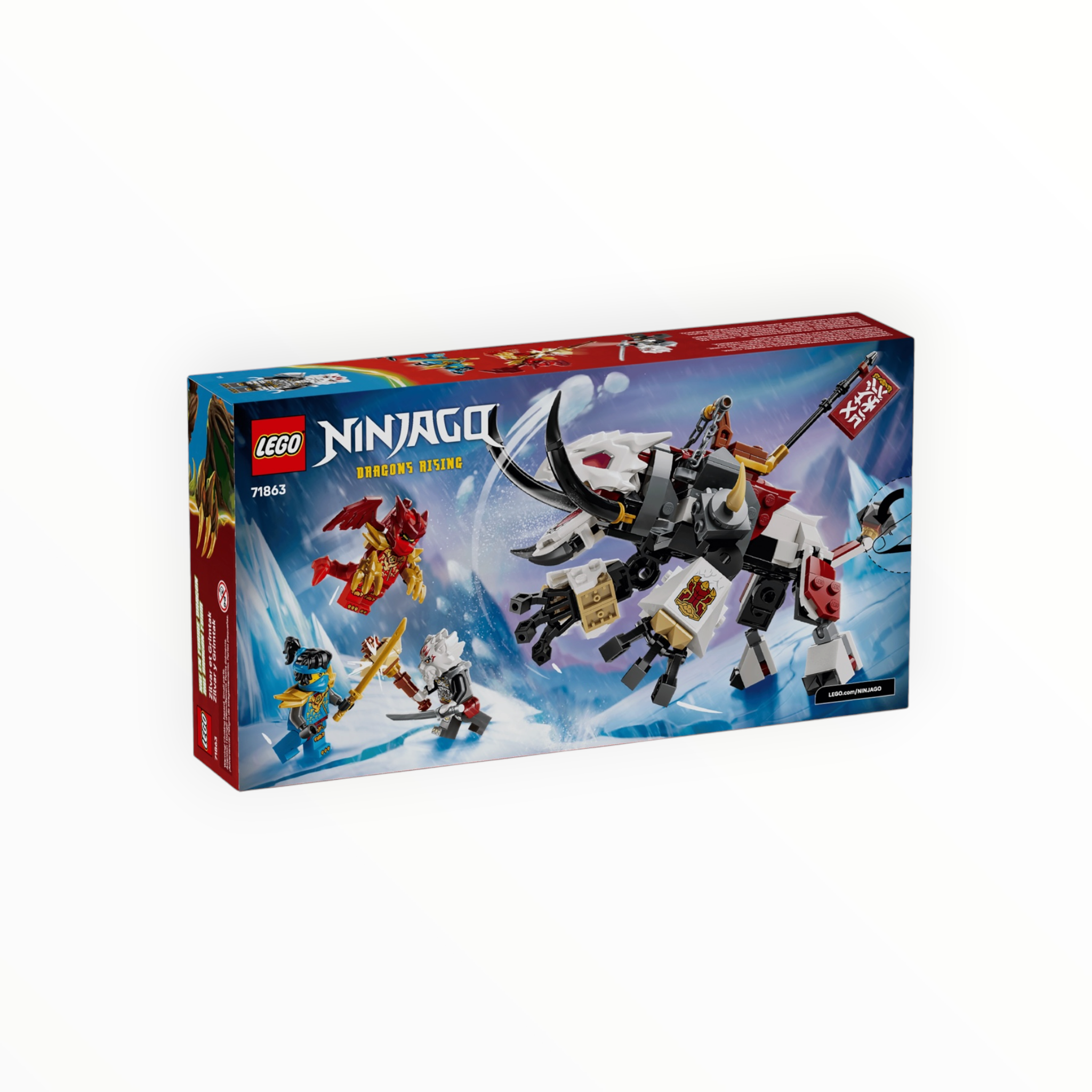 71863 Ninjago Zilvar and Grimtak the Dragon Beast
