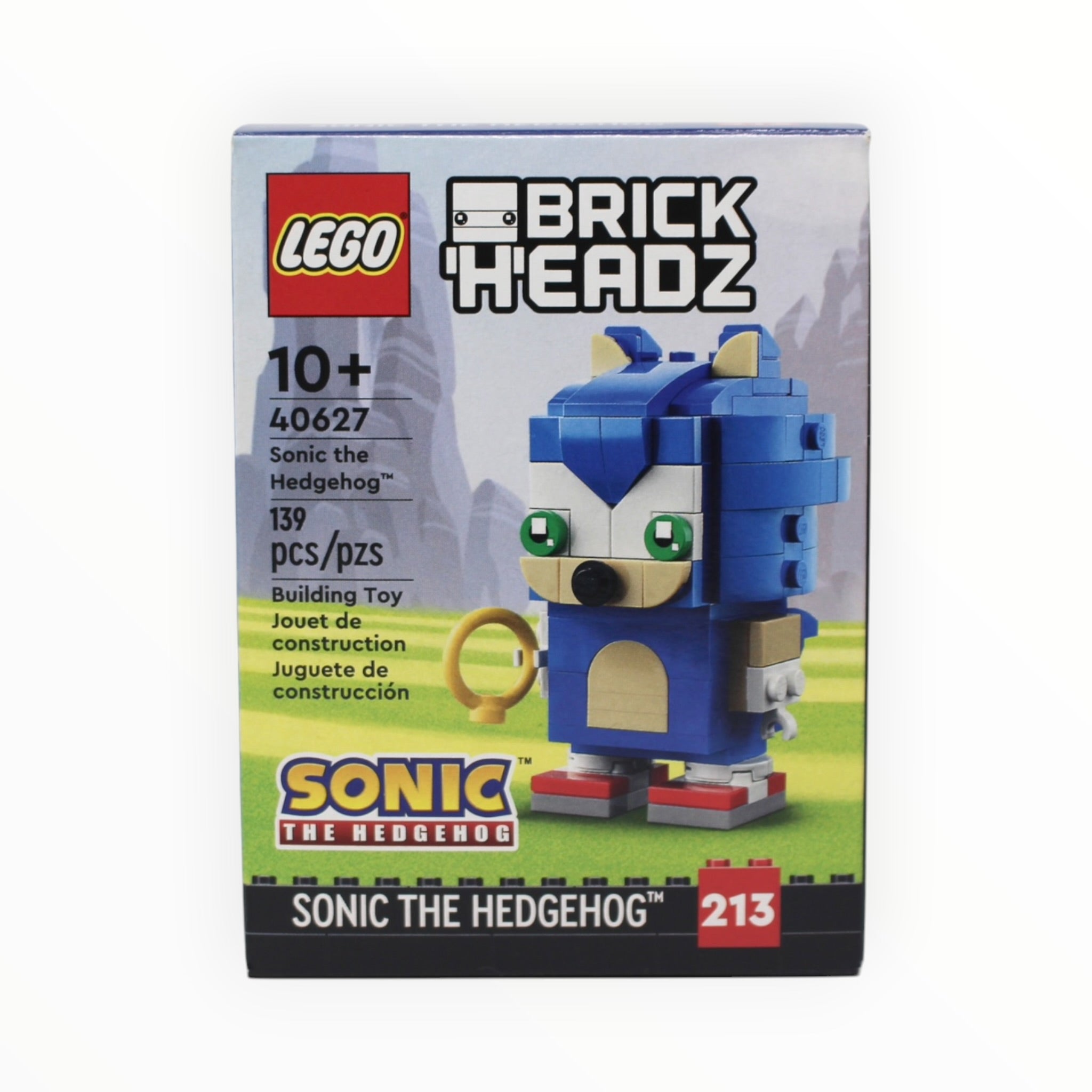 Certified Used Set 40627 BrickHeadz Sonic the Hedgehog