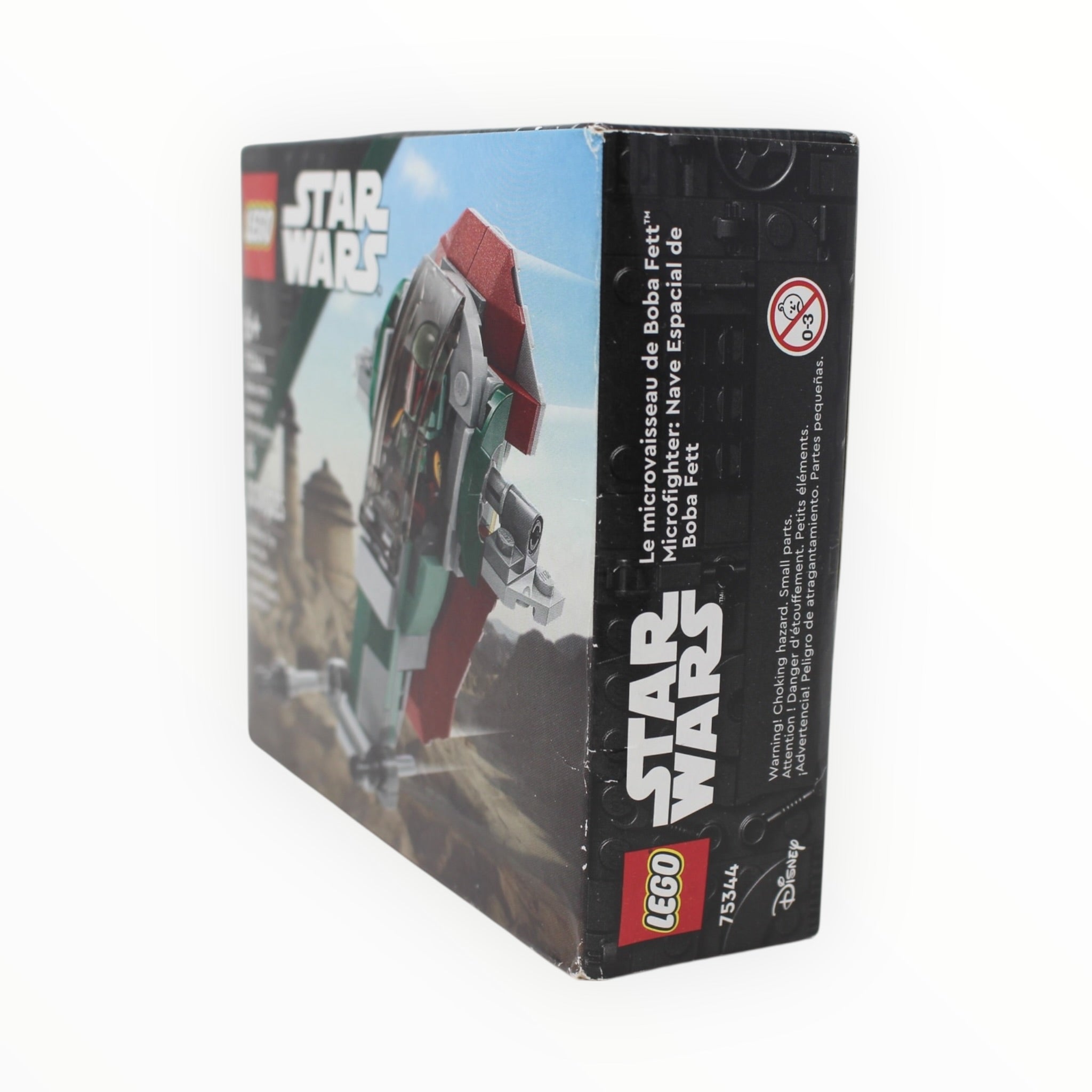 Retired Set 75344 Star Wars Boba Fett Microfighter (very slight damage)