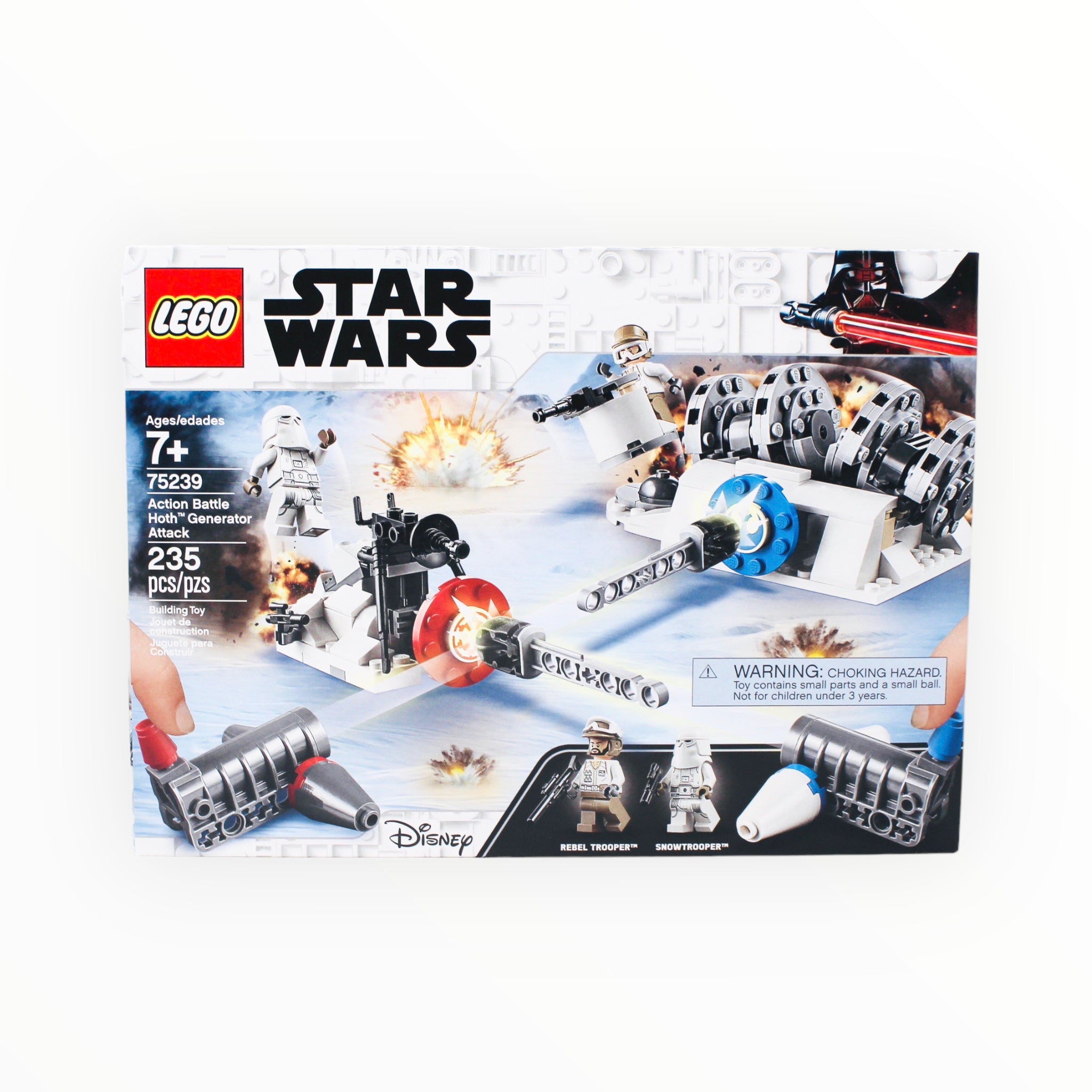 Retired Set 75239 Star Wars Action Battle Hoth Generator Attack