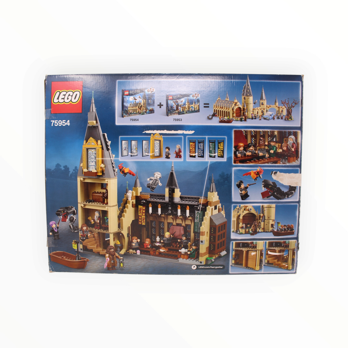 Certified Used Set 75954 Harry Potter Hogwarts Great Hall (2018, slight box damage)