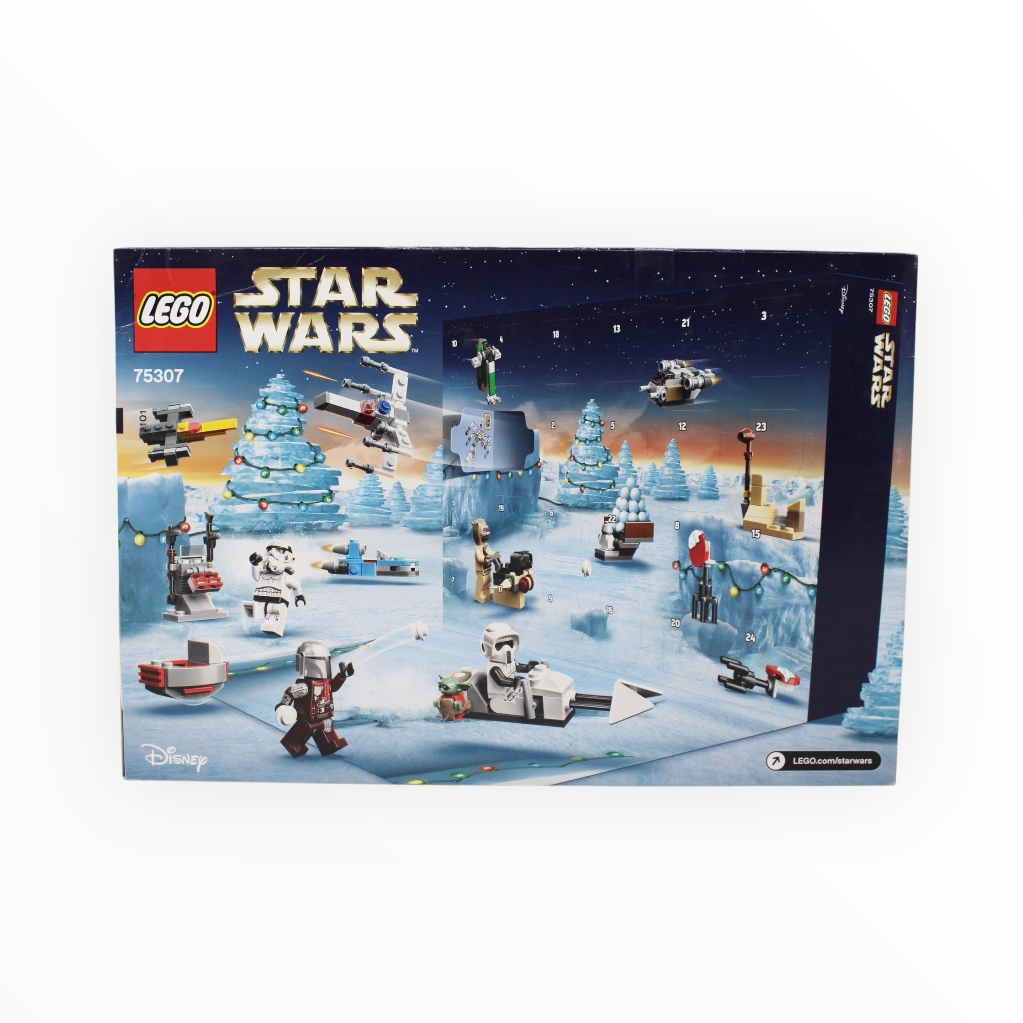 Certified Used Set 75307 Star Wars Advent Calendar (2021, open box, sealed bags)