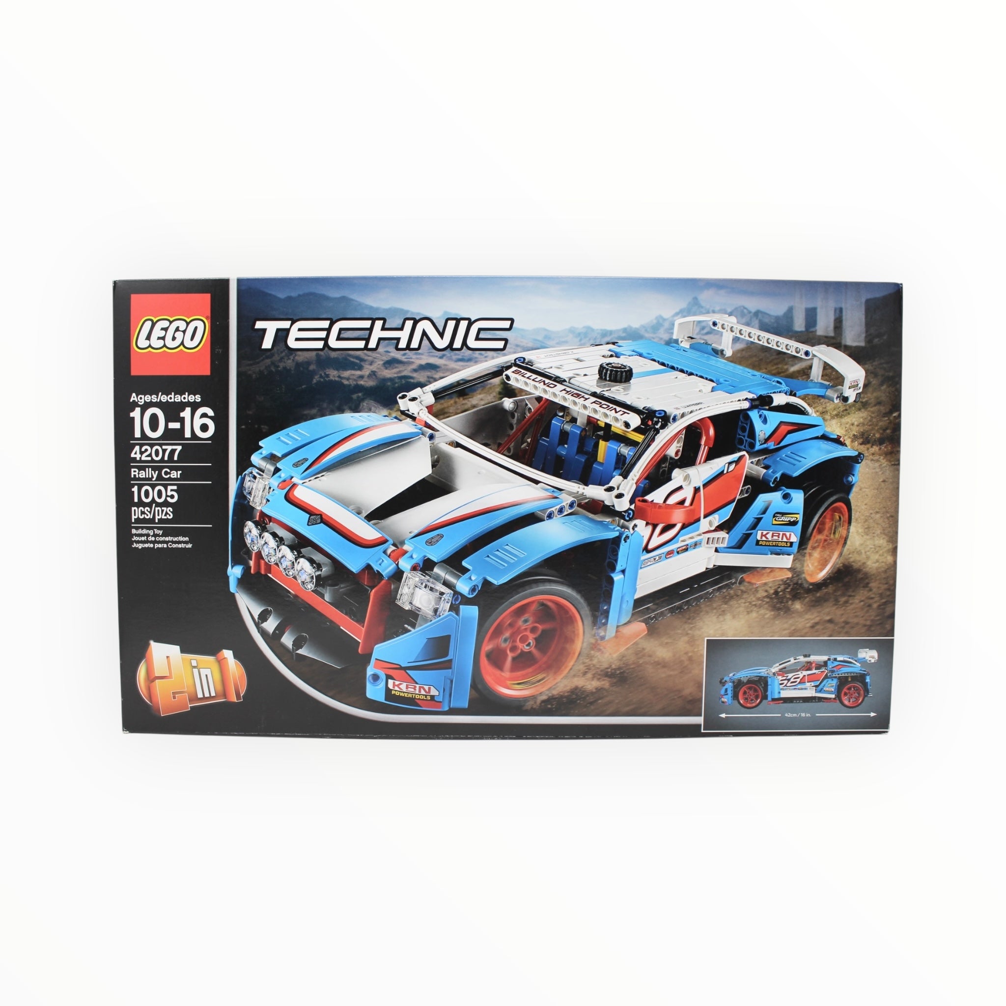 Retired Set 42077 Technic Rally Car