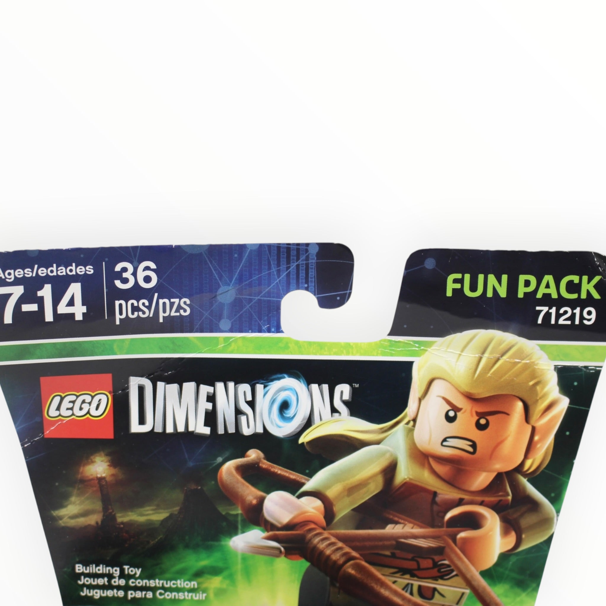 Retired Set 71219 Dimensions Fun Pack - The Lord of the Rings Legolas and Arrow Launcher (slight box damage)