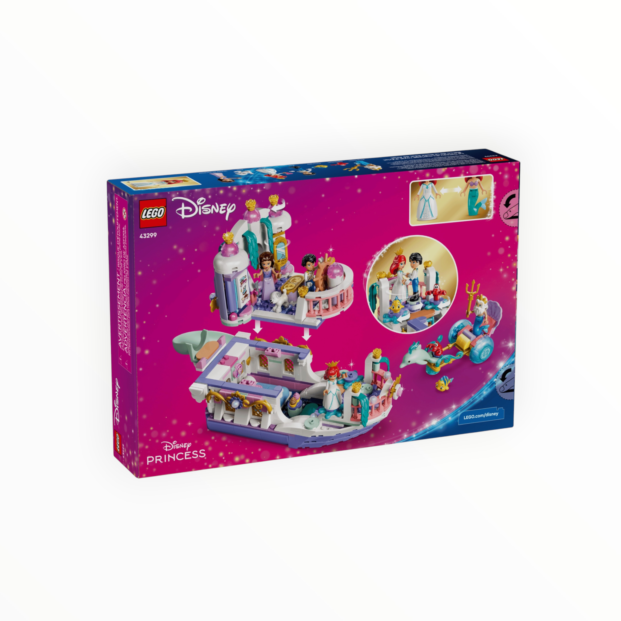 43299 Disney Princess Ariel's Royal Wedding Boat